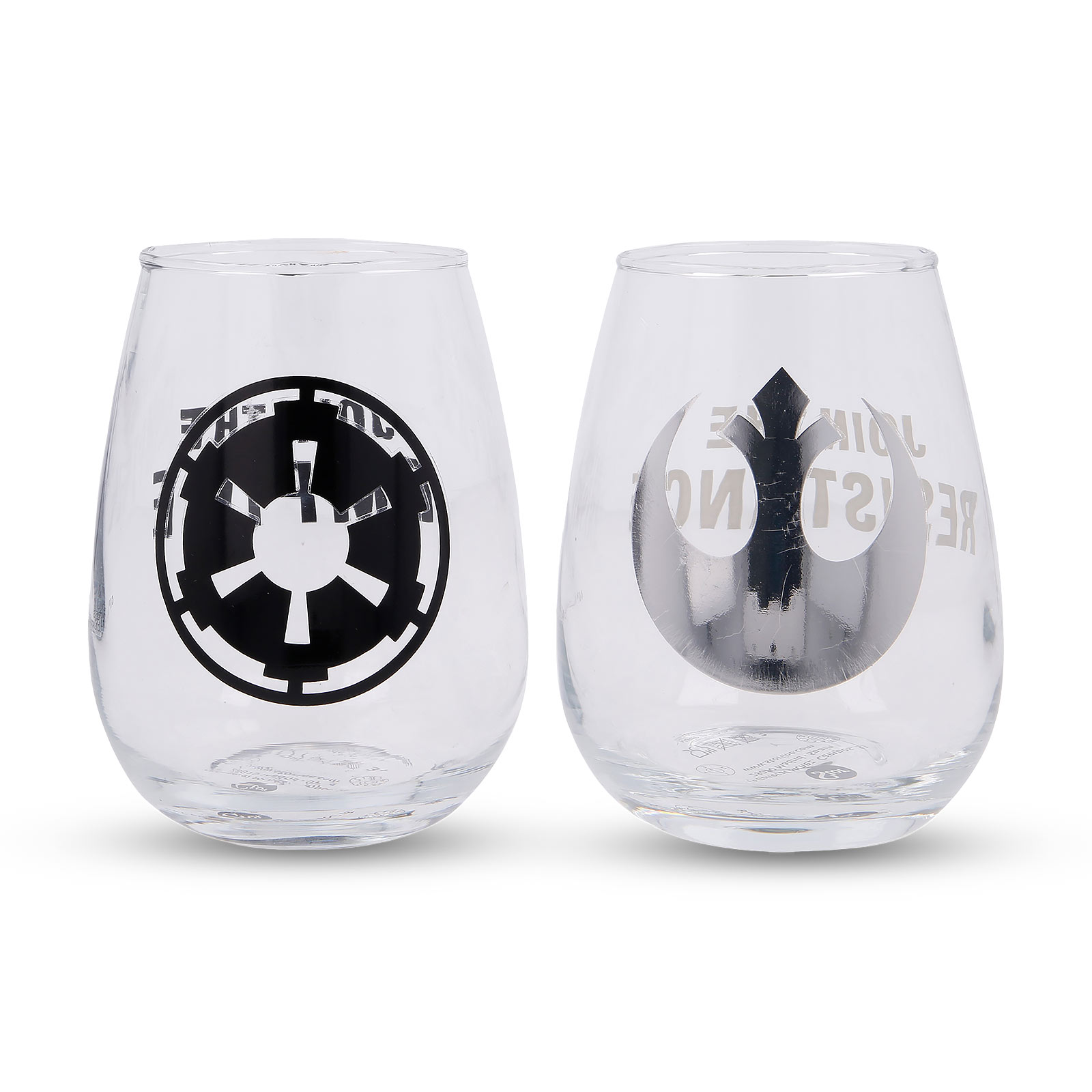 Star Wars - Alianza Rebelde vs Imperio Vasos conjunto de 2 piezas