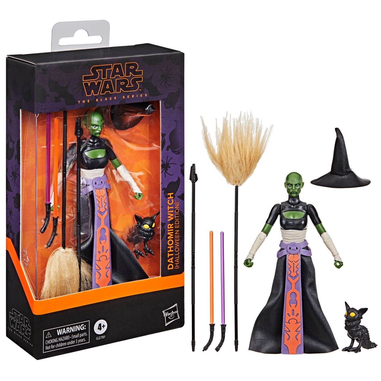 Figurine Star Wars Black Series Dathomir Witch (Édition Halloween) 15 cm