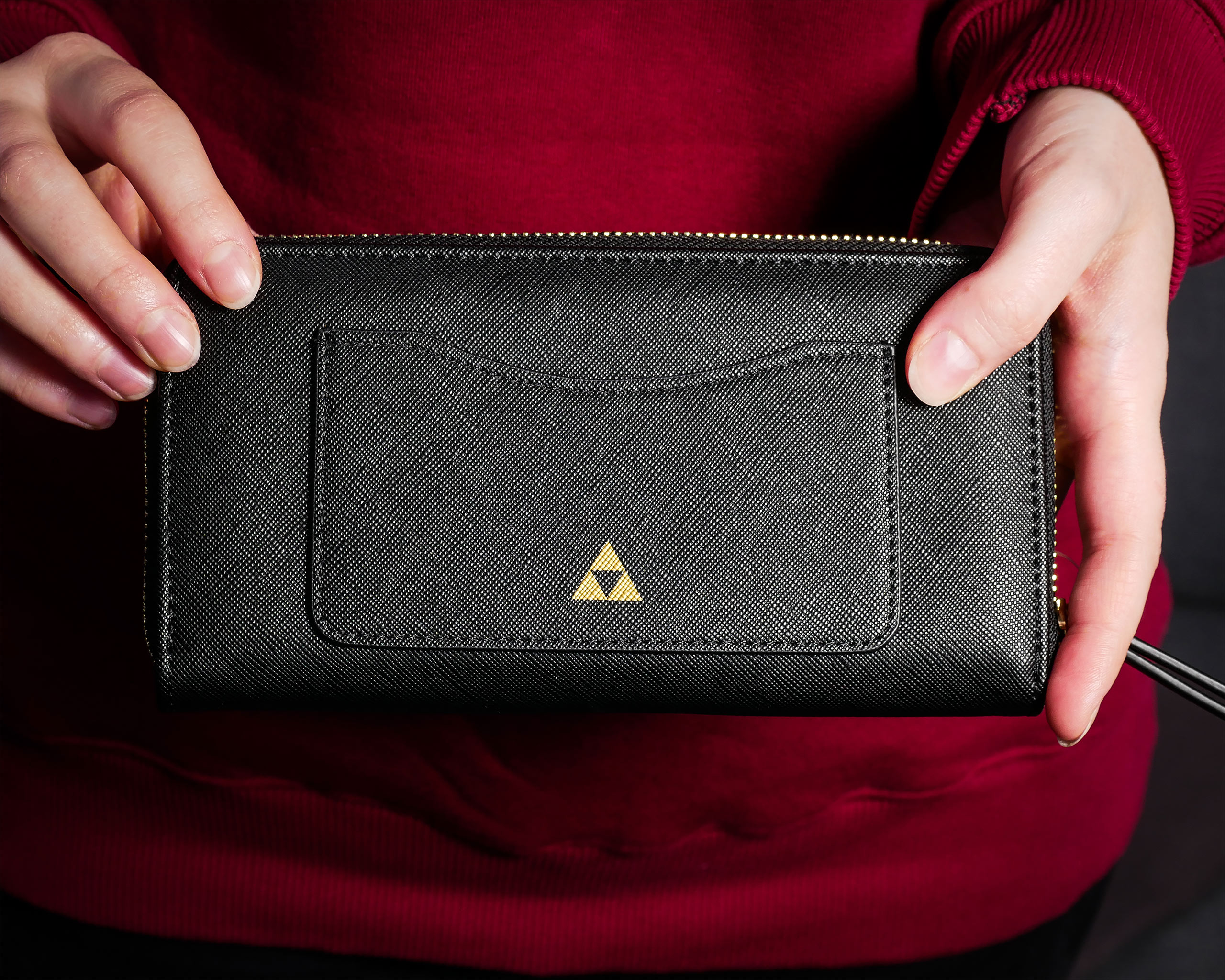 Zelda - Logo wallet with zipper