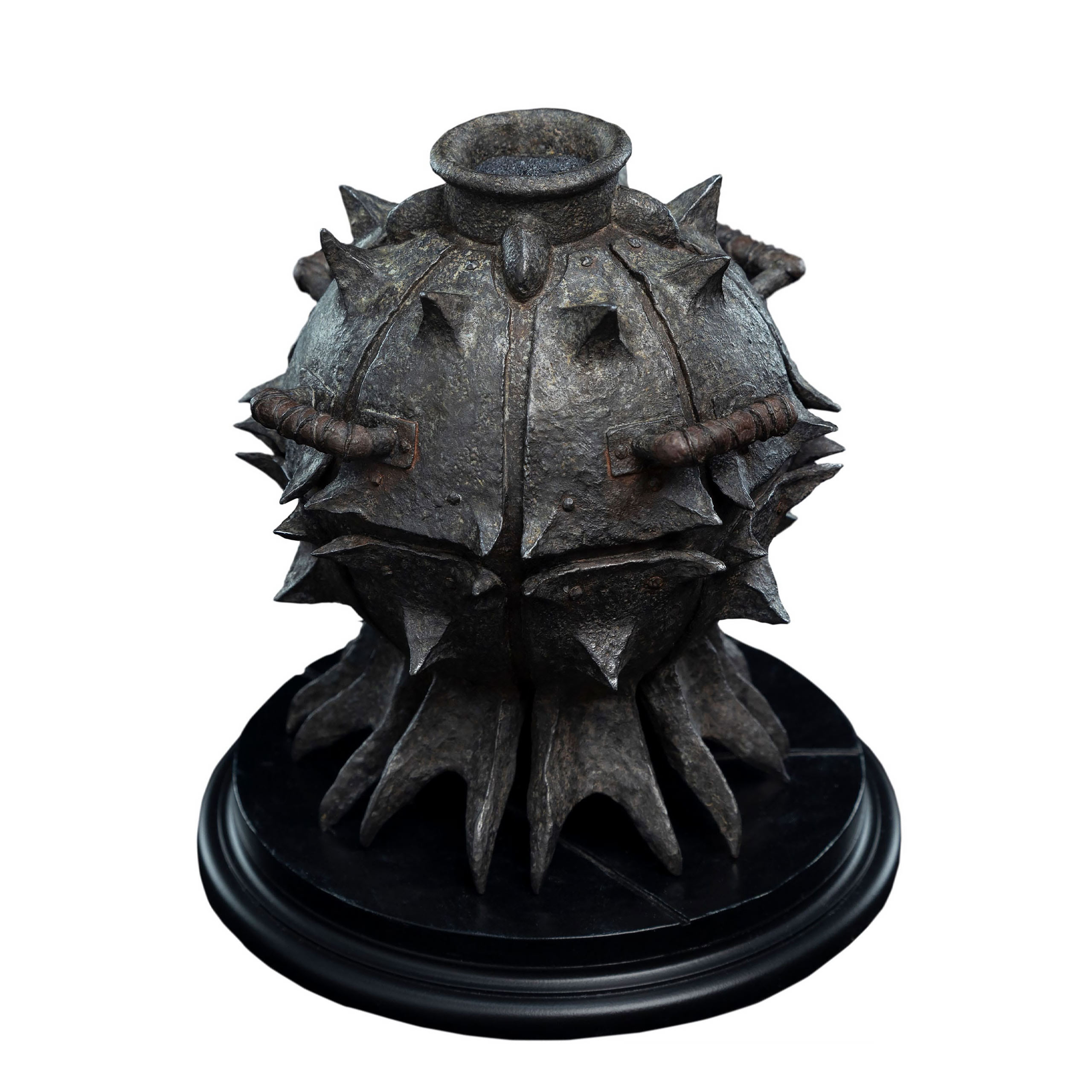 Herr der Ringe - Saruman Statue mit Feuer von Orthanc Classic Series