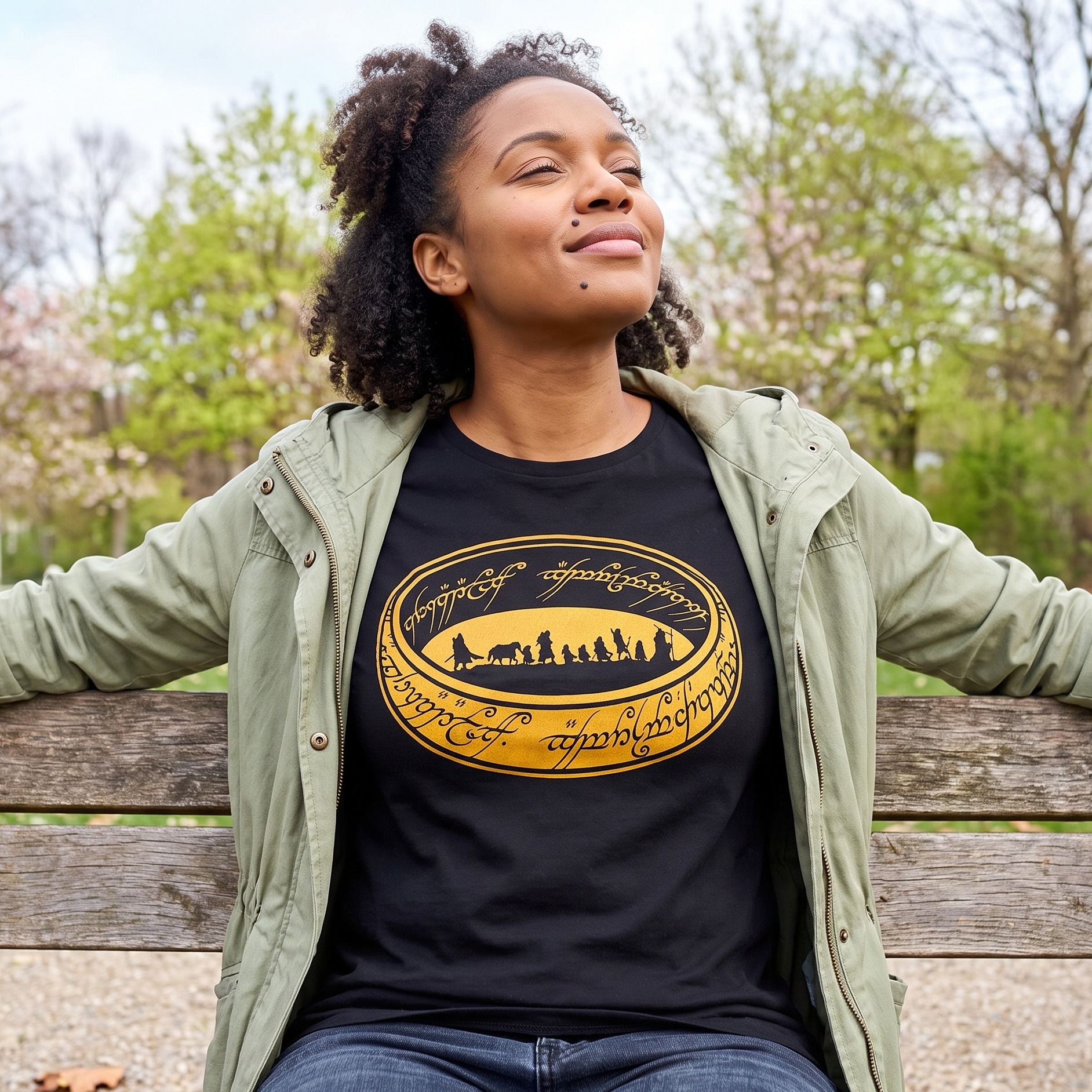 Heer der Ringen - Gezellen van de Ring T-Shirt zwart