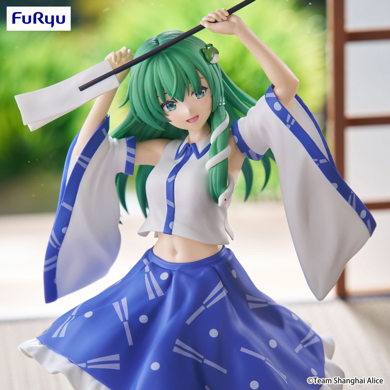 Touhou Project Noodle Stopper Statue PVC Sanae Kochiya 13 cm