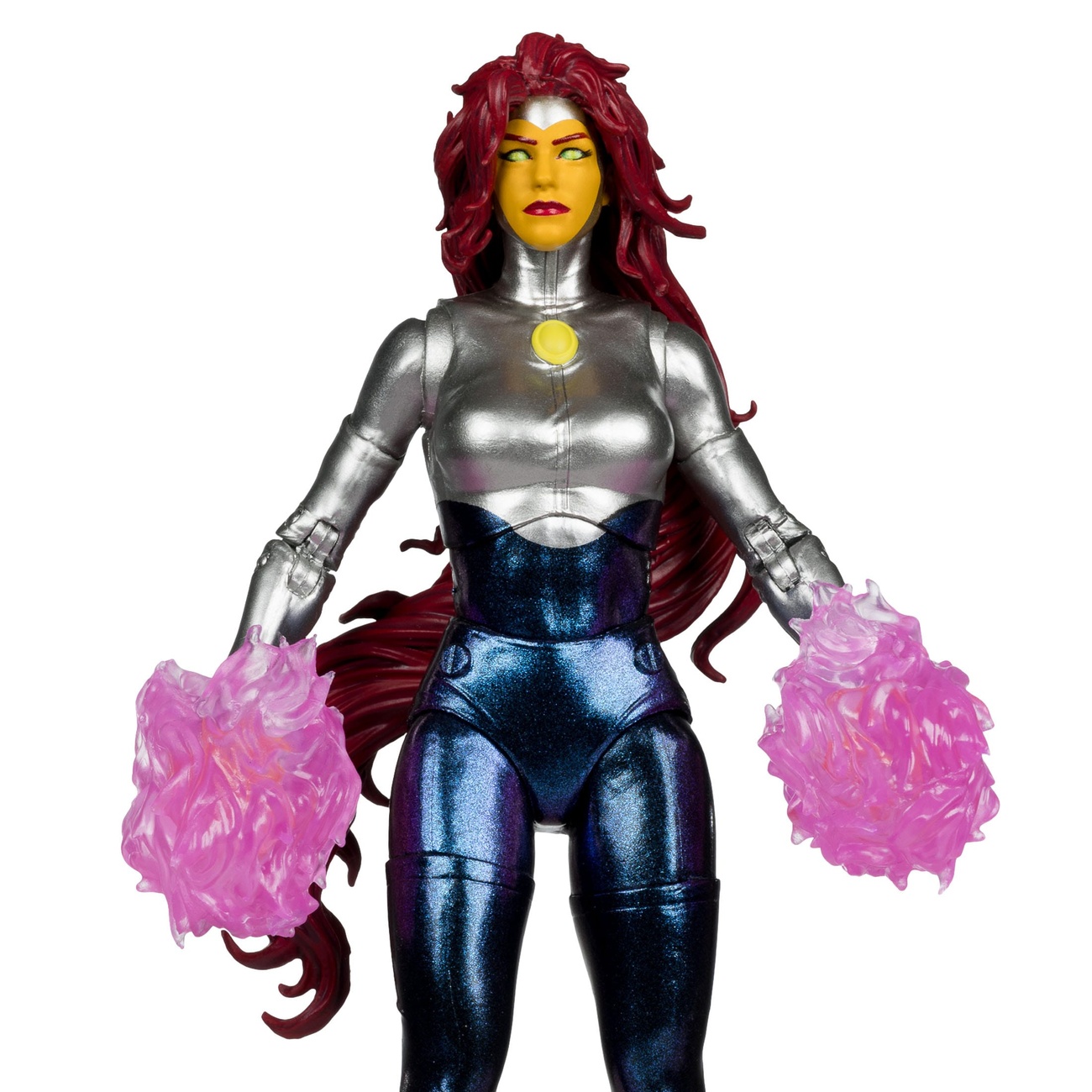 DC Direct McFarlane Toys cyfrowa figurka Blackfire (The New Teen Titans) 18 cm