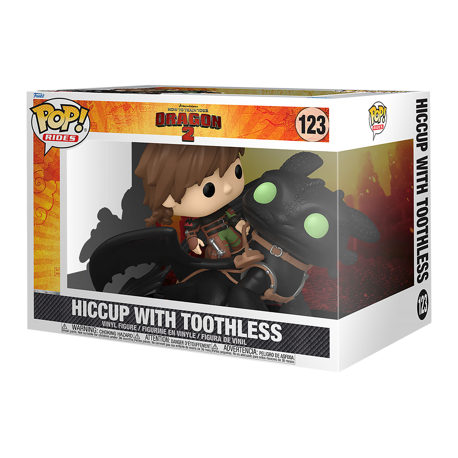 Drachenzähmen leicht gemacht - Hicks mit Ohnezahn Funko Pop Diorama Figur