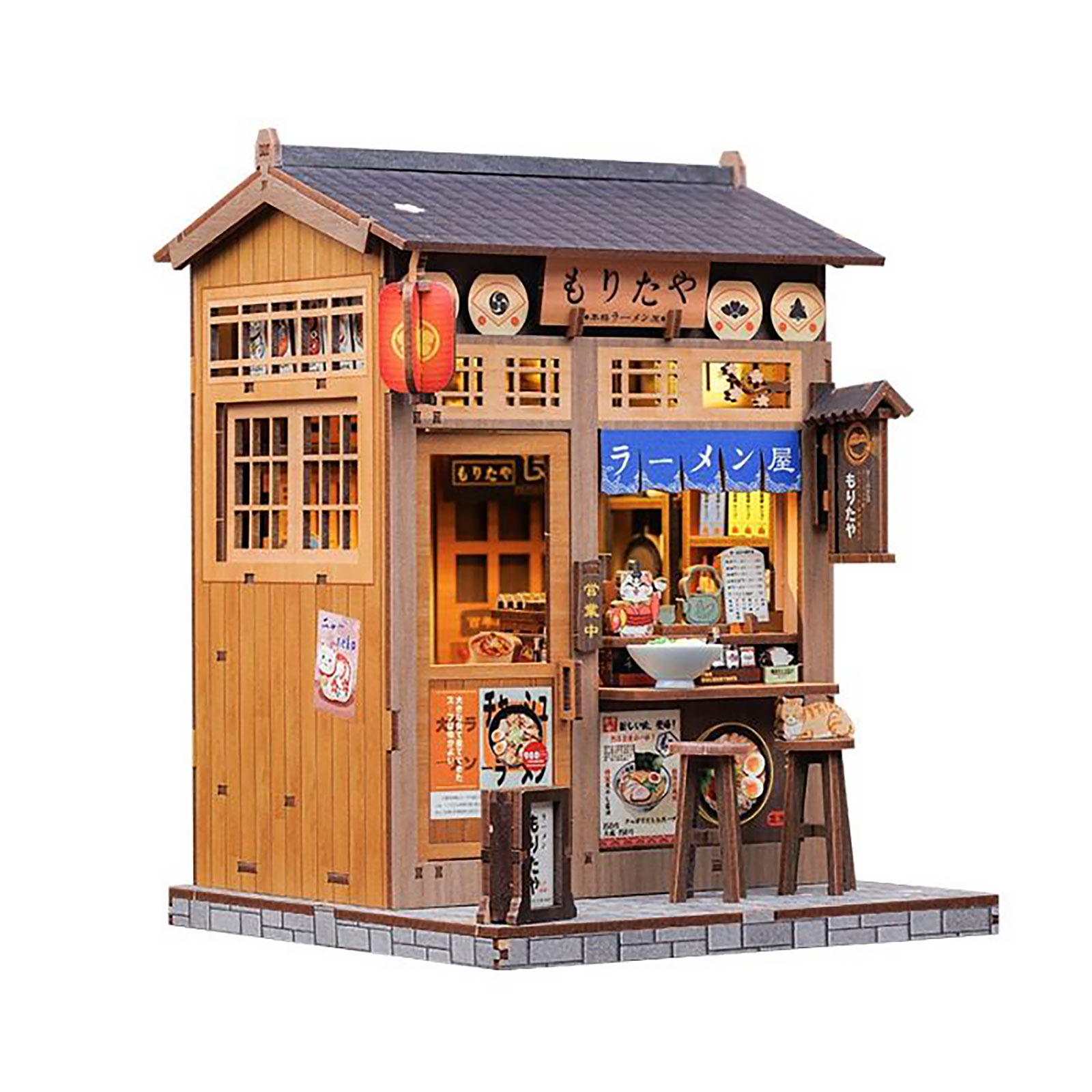 CuteBee - Morita-Ya casa in miniatura Book Nook kit modello