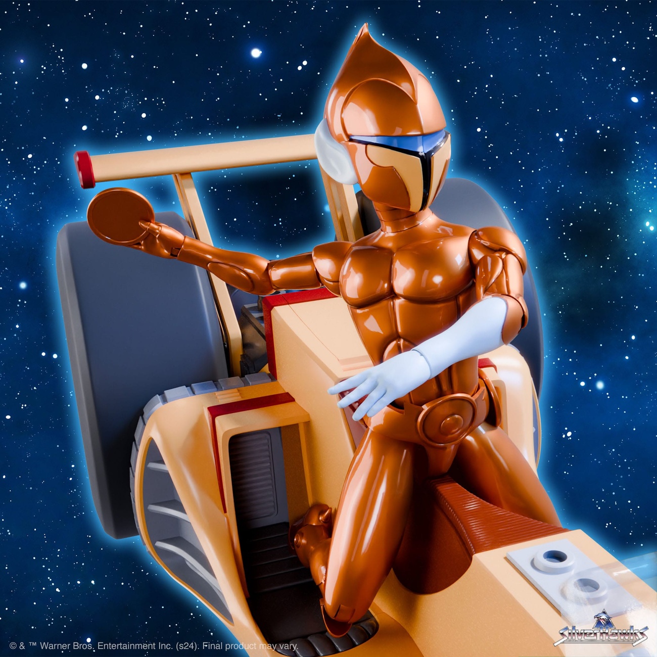 SilverHawks Ultimates action figure Wave 2 Copper Kidd (accurata al cartone animato) 18 cm