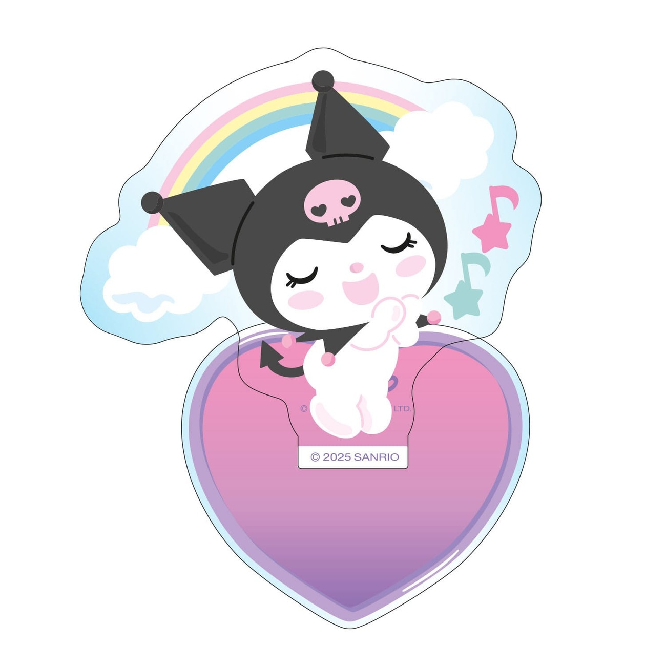 Sanrio Figurine acrylique Kuromi My Dream Holographic 6 cm