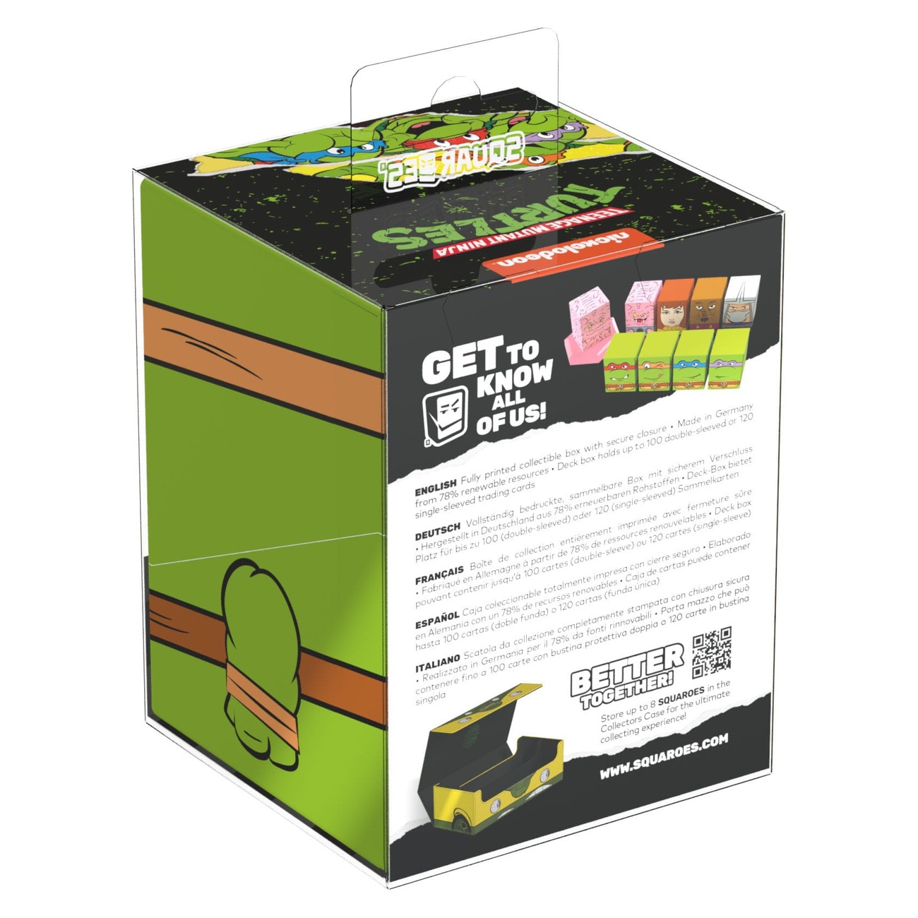 Squaroes Squaroe Teenage Mutant Ninja Turtles™ NT005 - Michelangelo