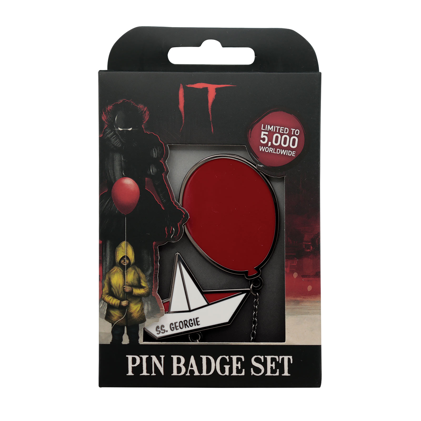 Stephen King's IT - Balloon and Boat Pin Set