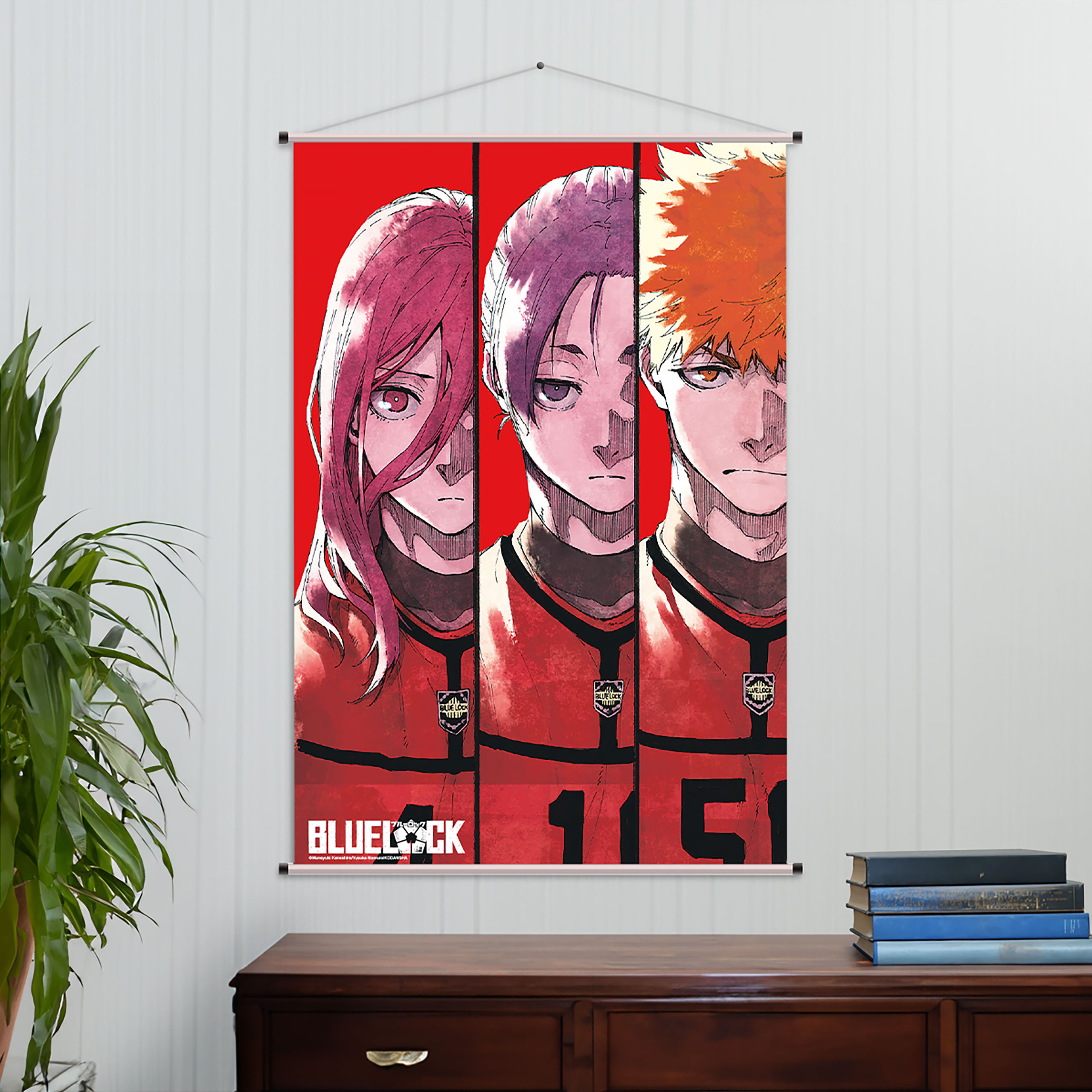 Blue Lock - Team Red Wall Scroll