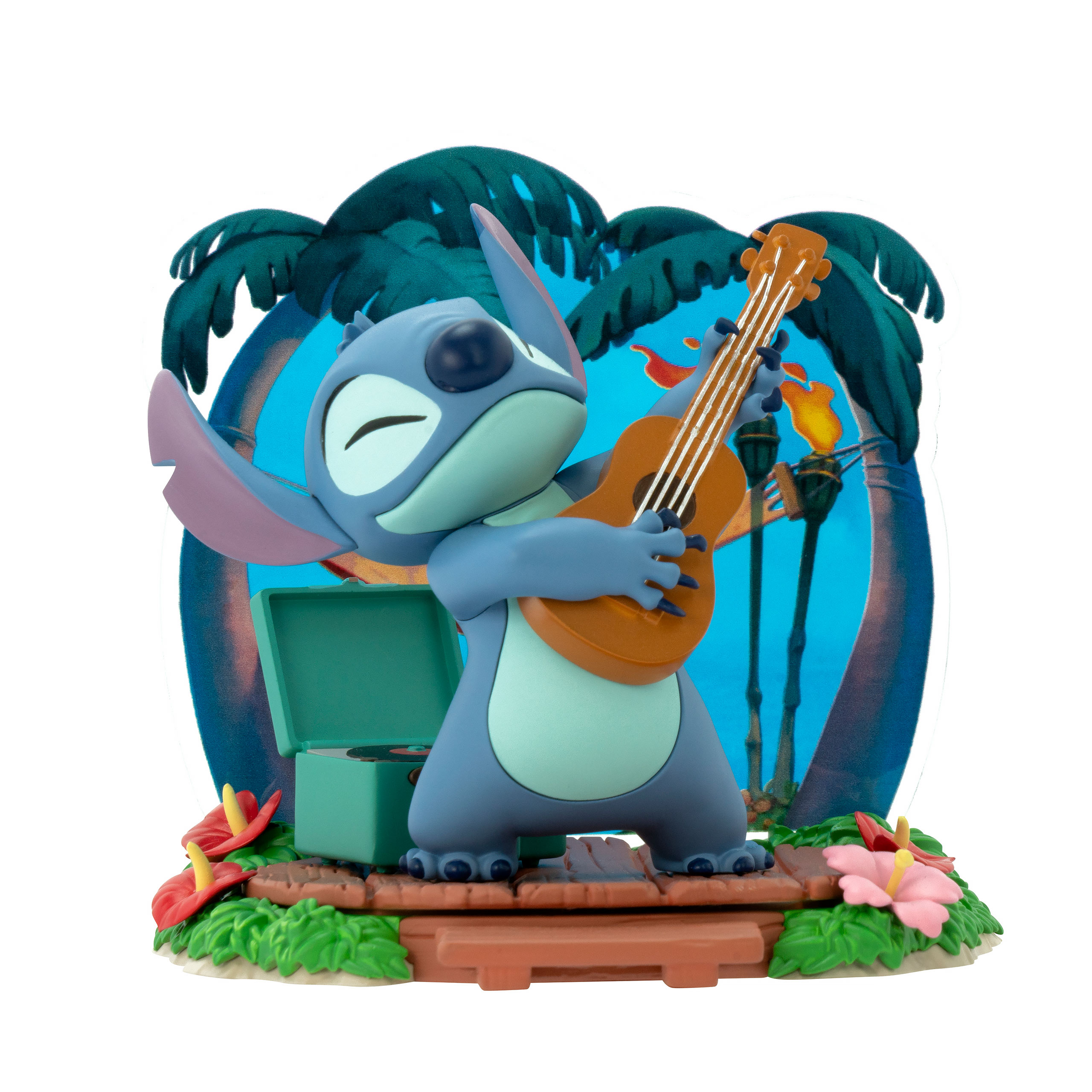 Figurine Stitch Guitare - Lilo & Stitch