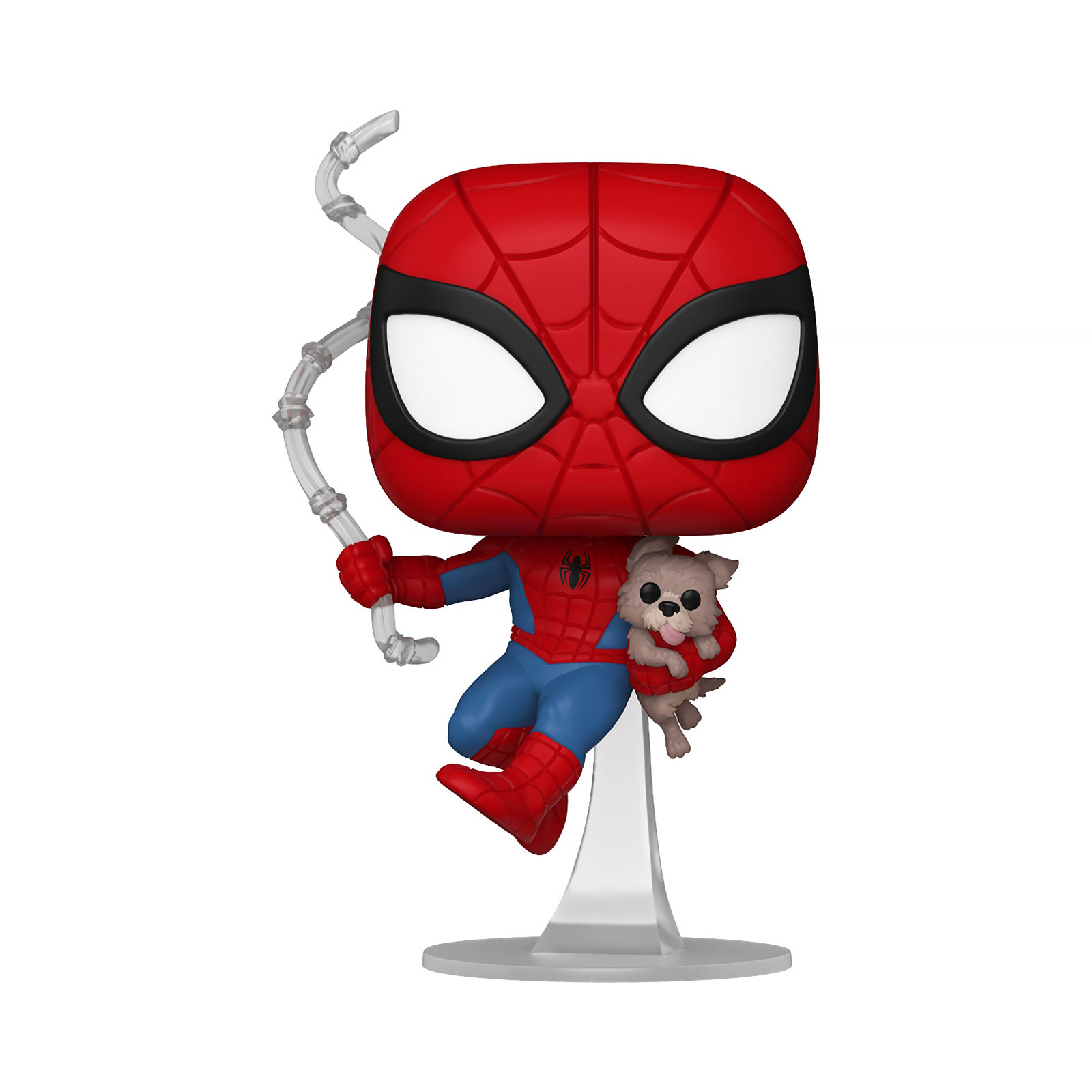 Spider-Man - Spider con Sandwich el Perro Marvel Funko Pop Figura de Cabeza Móvil