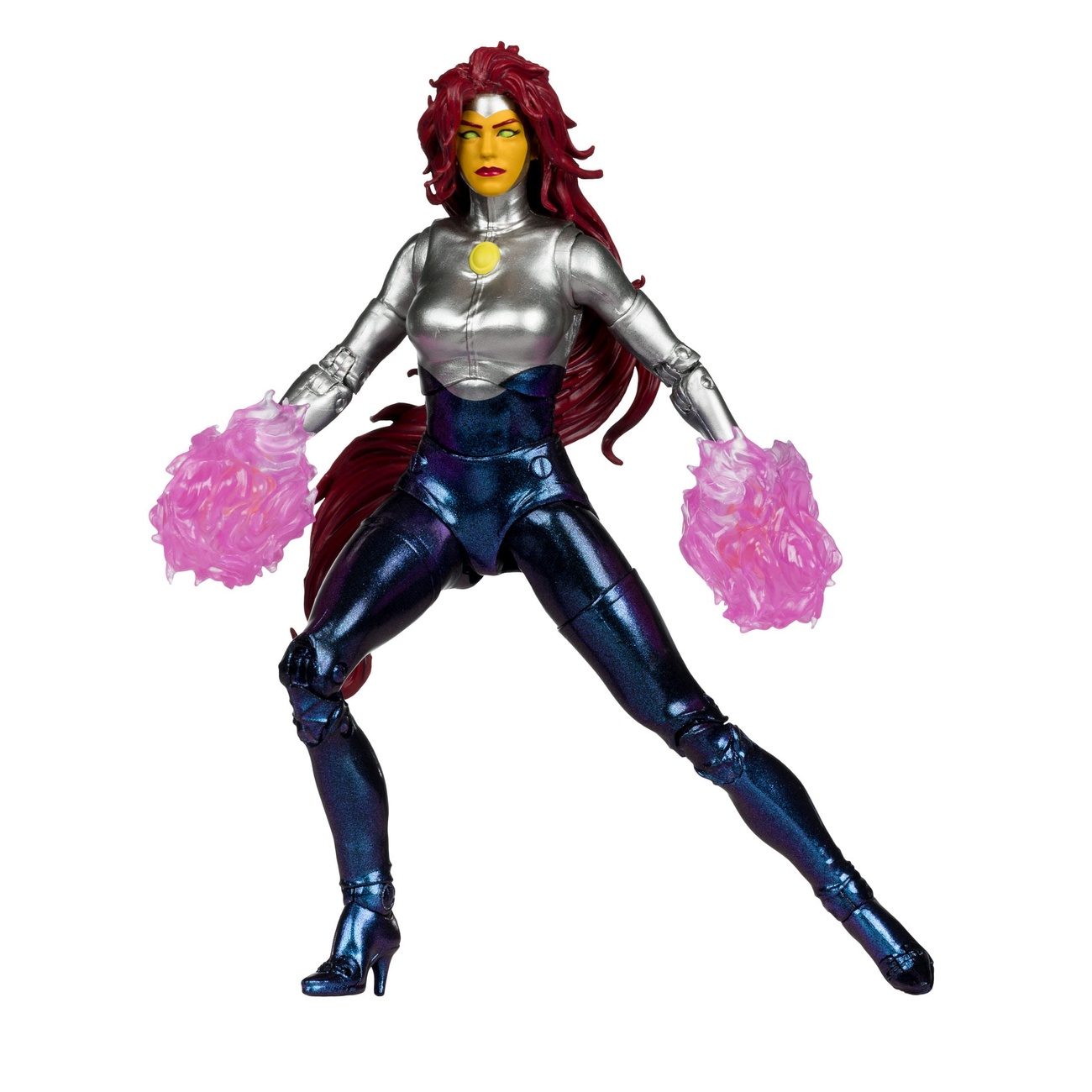 DC Direct McFarlane Toys cyfrowa figurka Blackfire (The New Teen Titans) 18 cm