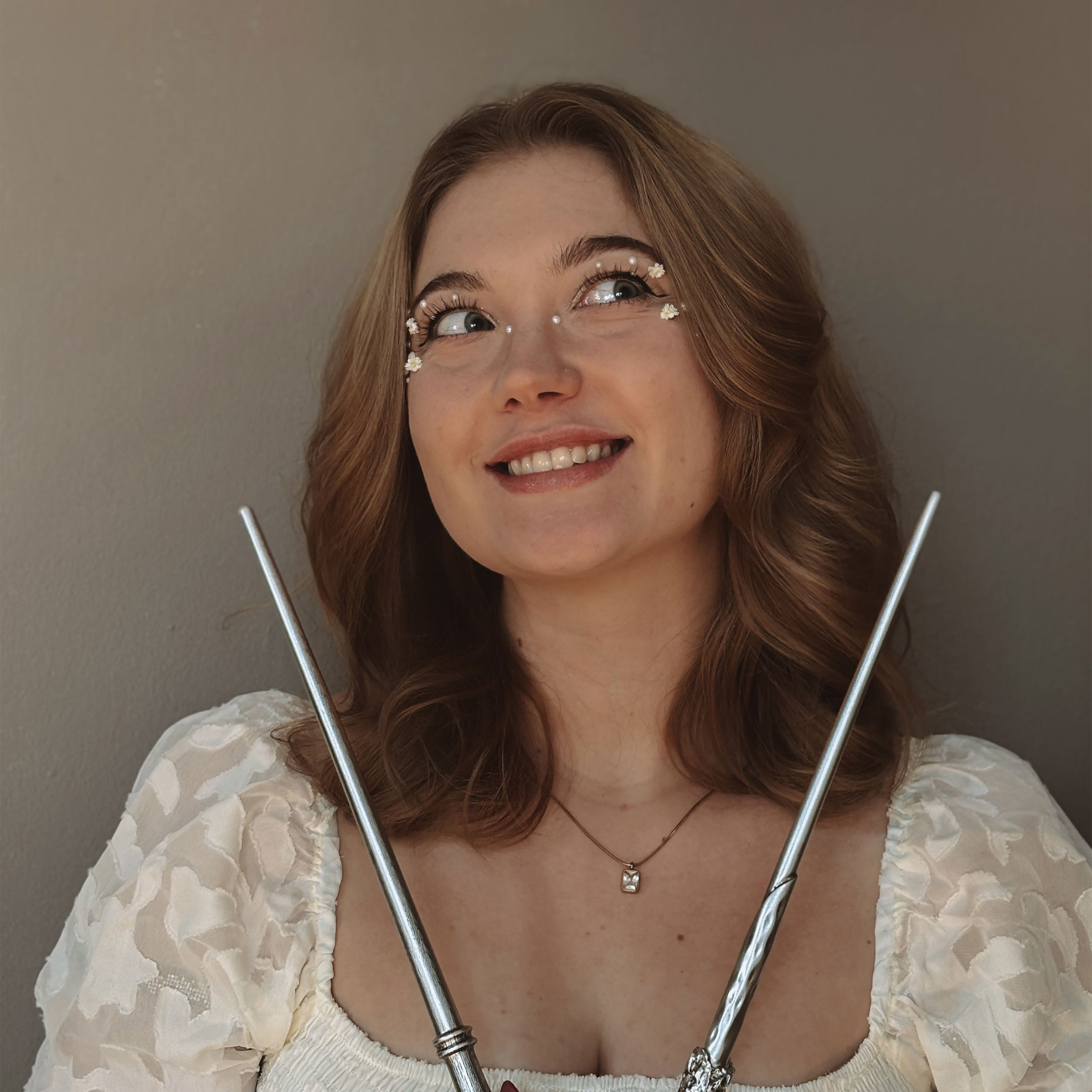 Harry Potter - Zauberstab 2er Set und Stein der Weisen Replik 25th Anniversary Geschenkset