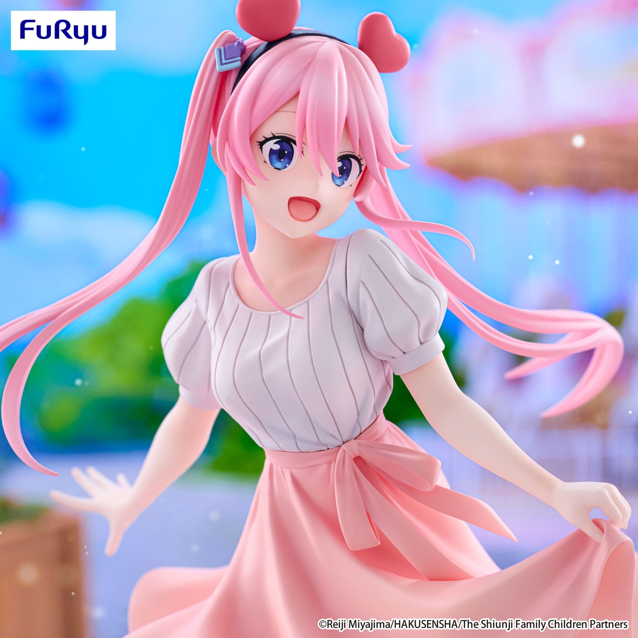The Shiunji Family Children Trio-Try-iT statua in PVC Shiunji Ouka: Theme Park Day Ver. 21 cm