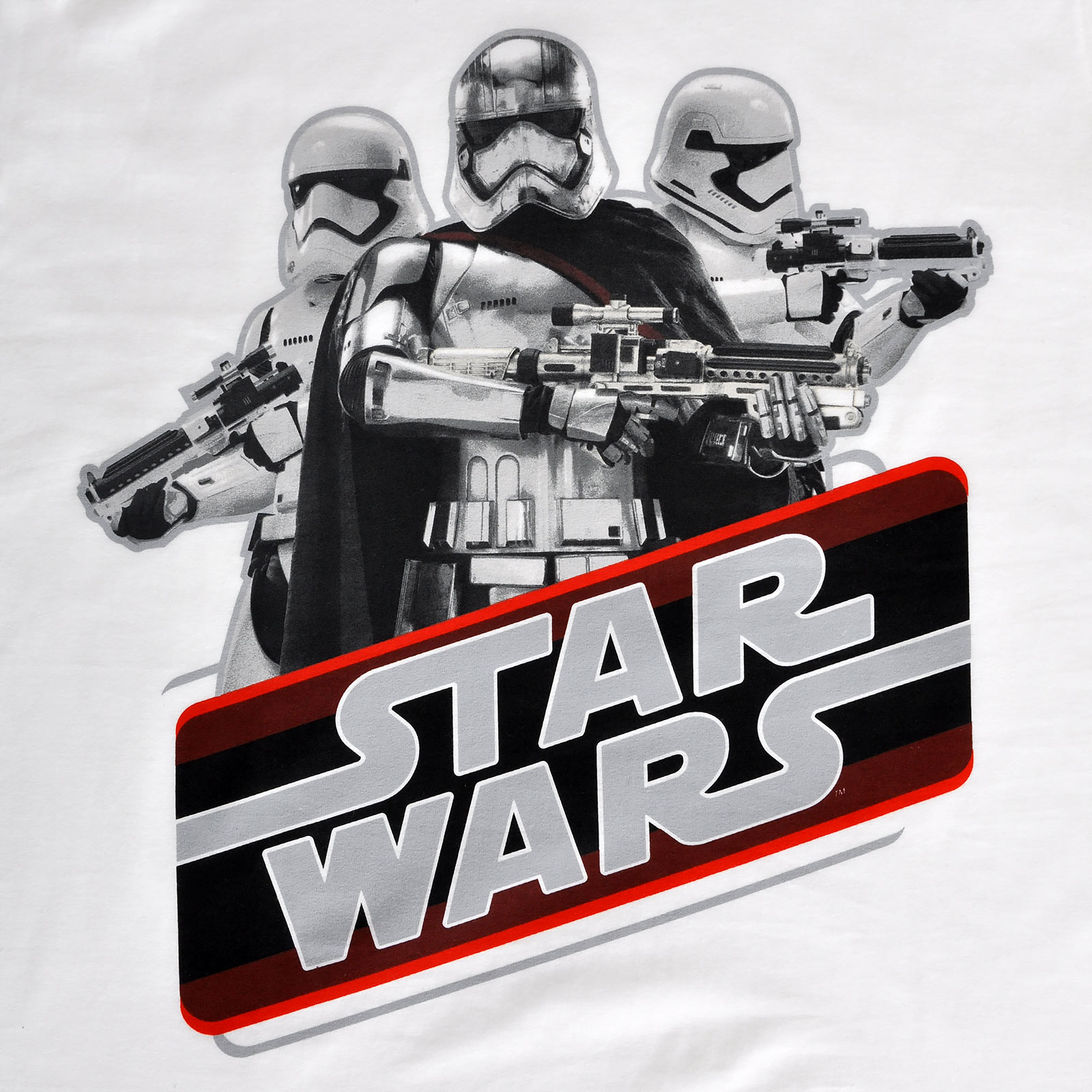 Star Wars - T-shirt Phasma Rétro blanc