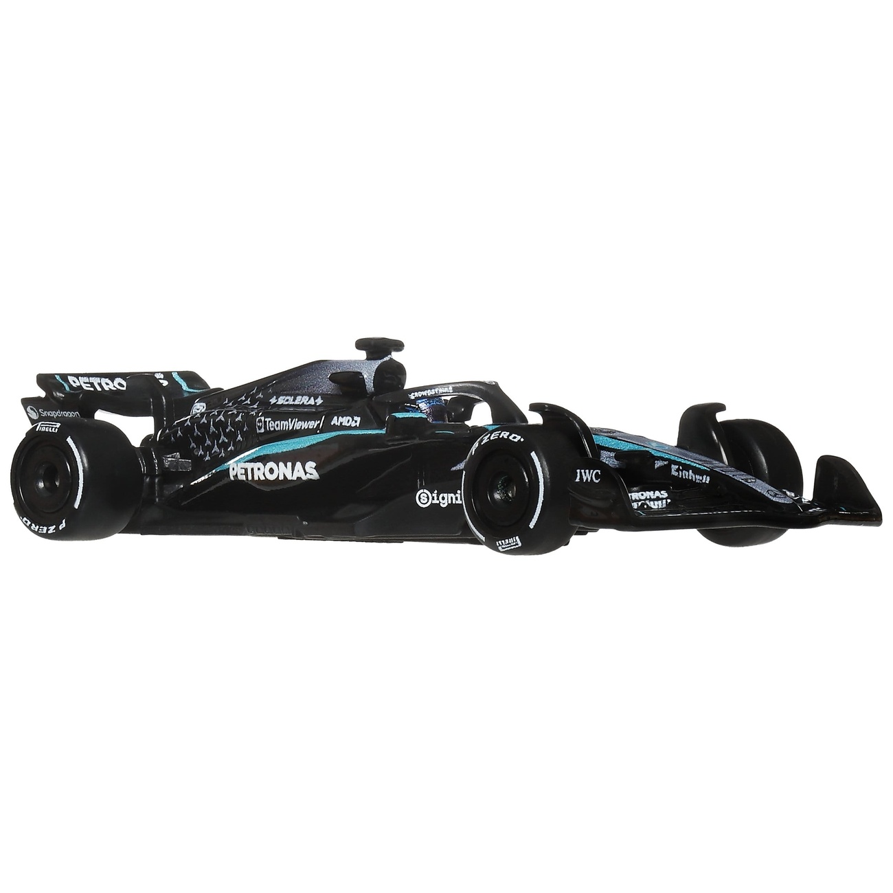 Formule 1 Hot Wheels véhicule Premium moulé sous pression 1:64 Équipe Mercedes Benz : Pilote 1