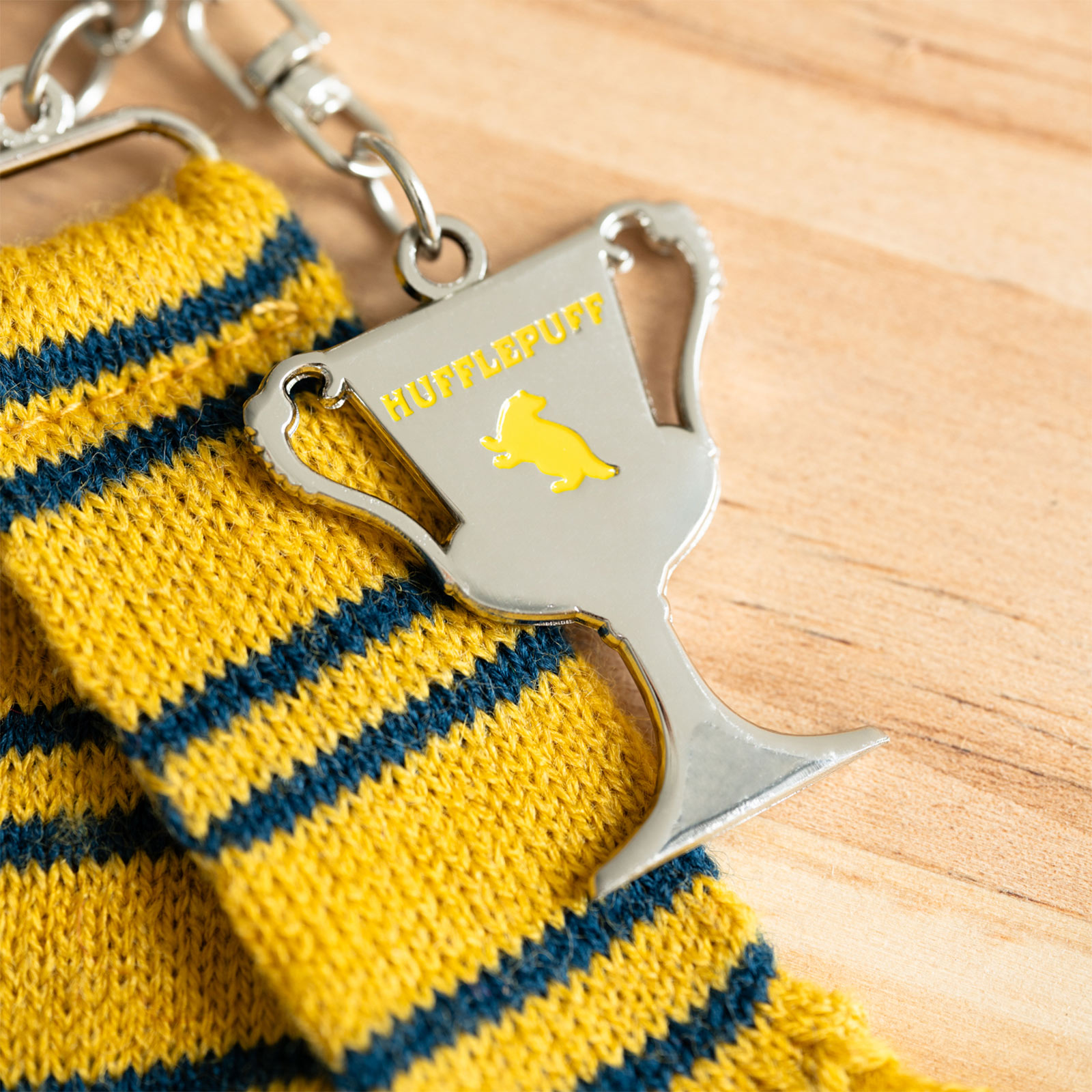 Harry Potter - Hufflepuff Schal Schlüsselanhänger