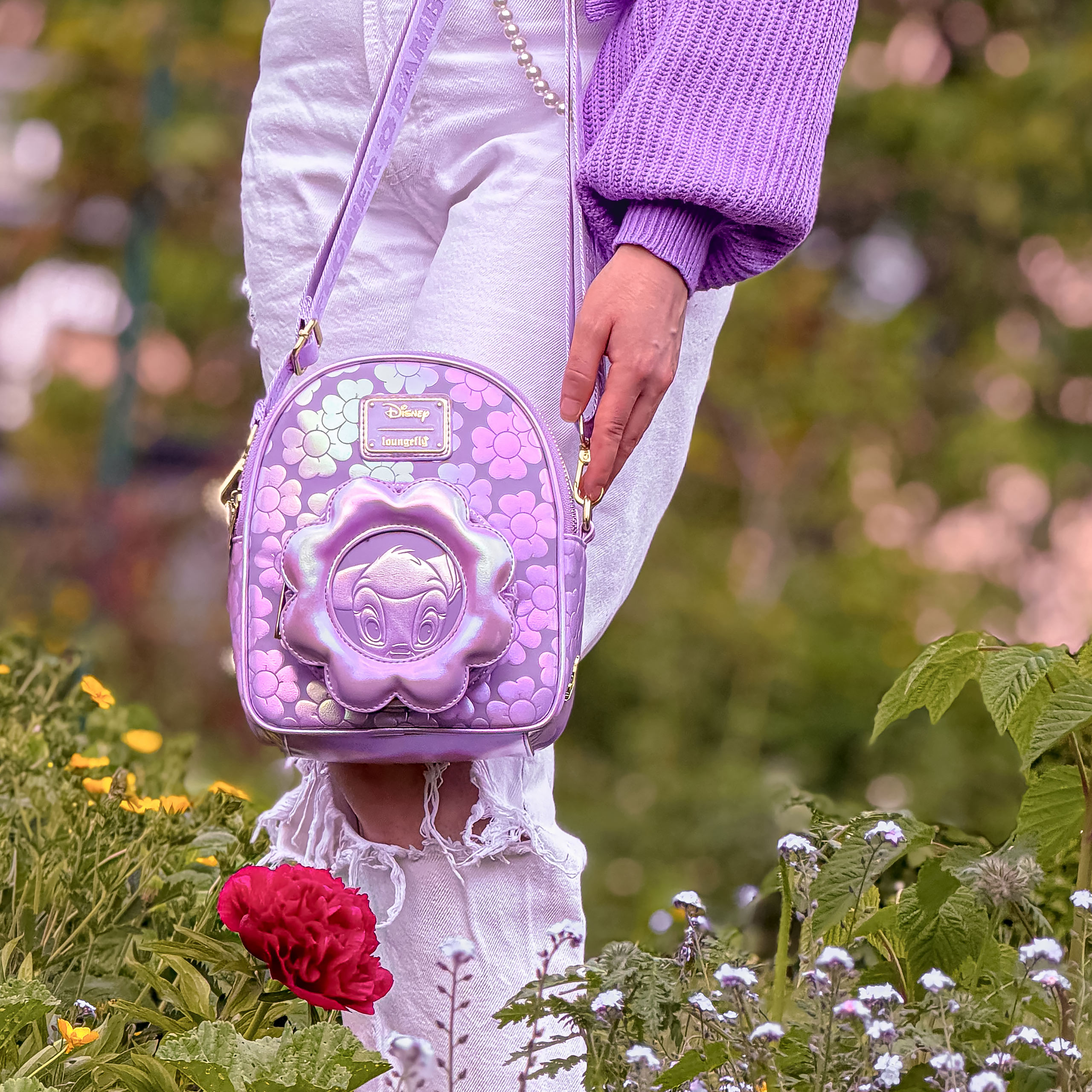 Bambi - Flower Tote Bag Mini Rucksack
