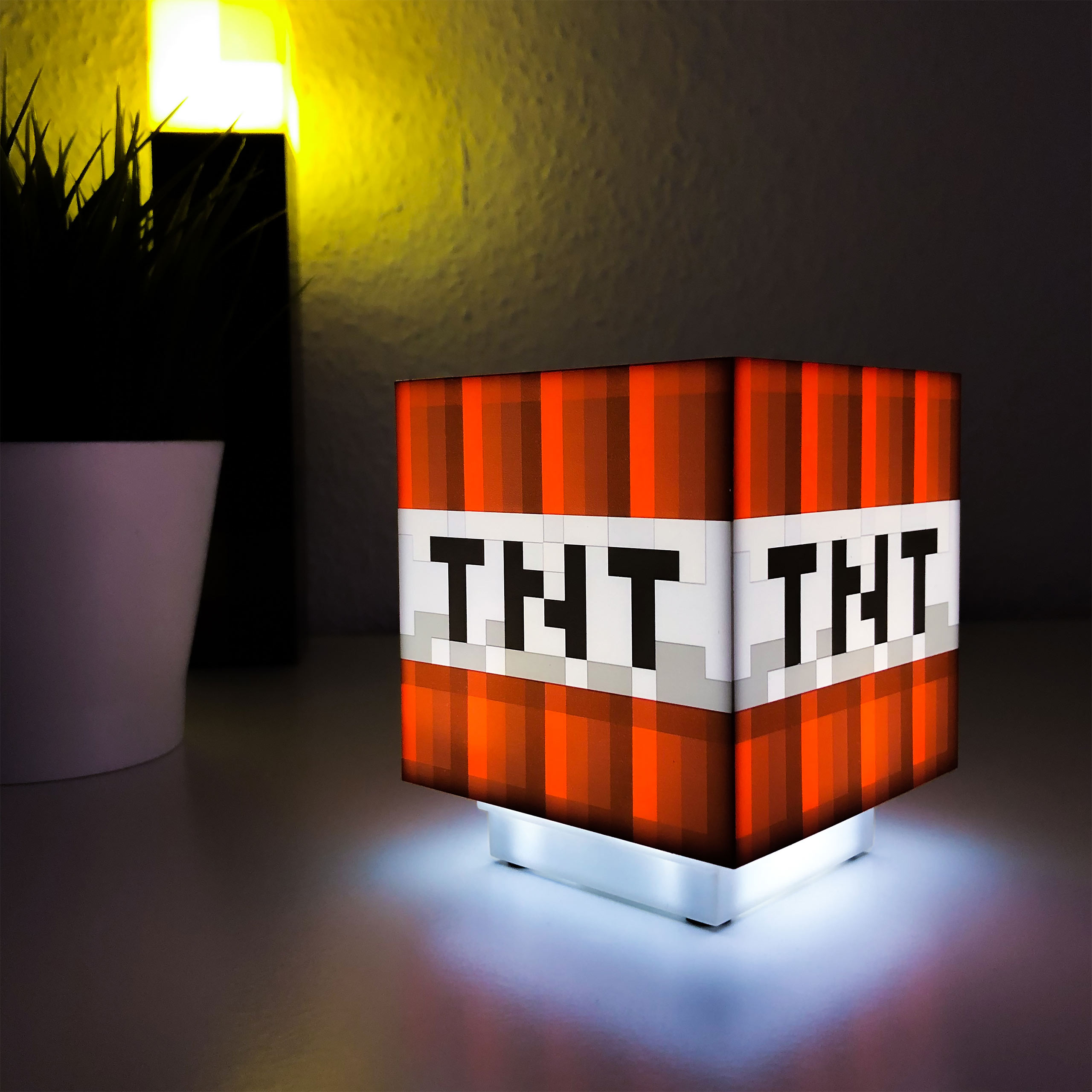 Minecraft - TNT Blok Tafellamp met Geluid