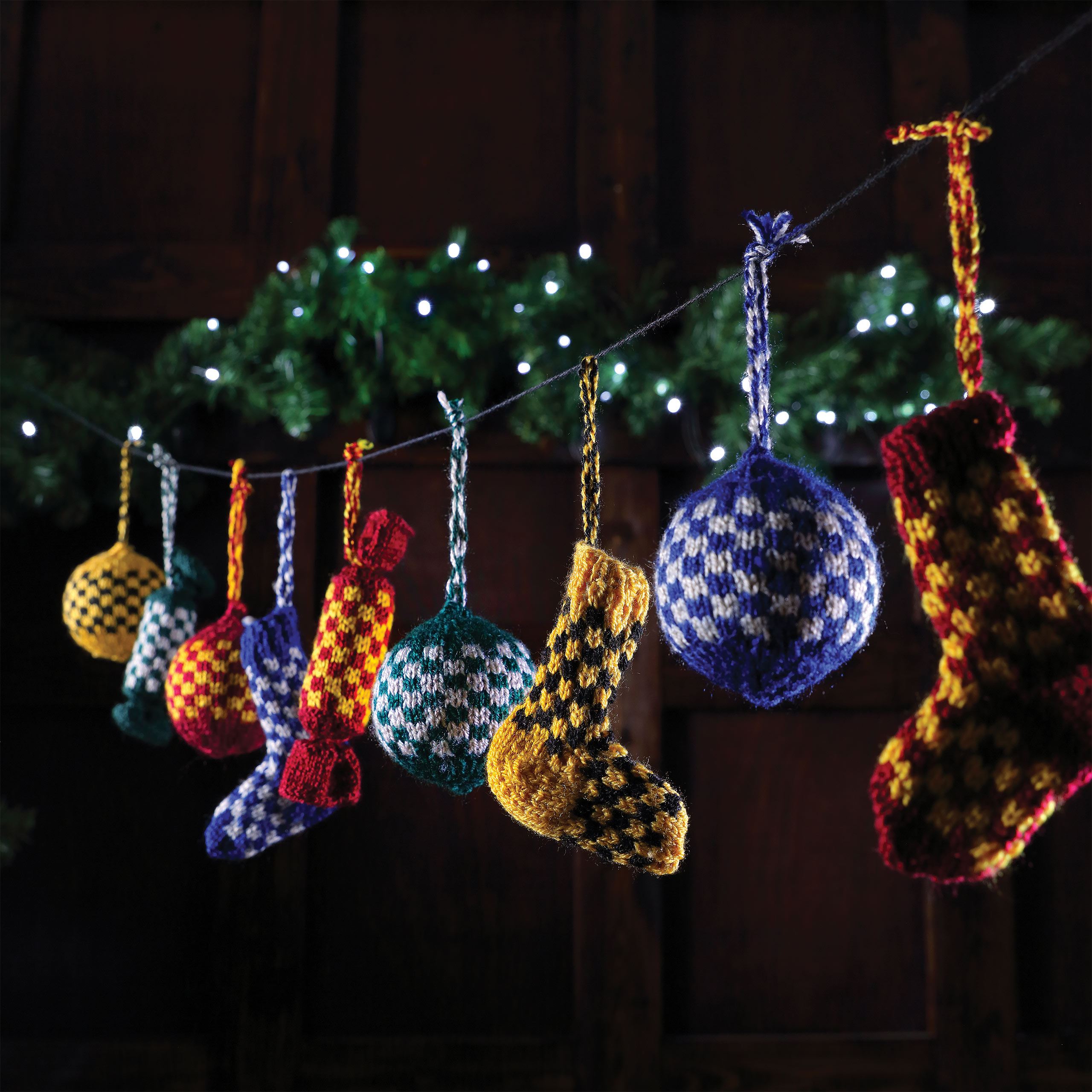 Harry Potter - Christmas Decoration Knitting Set 24-piece