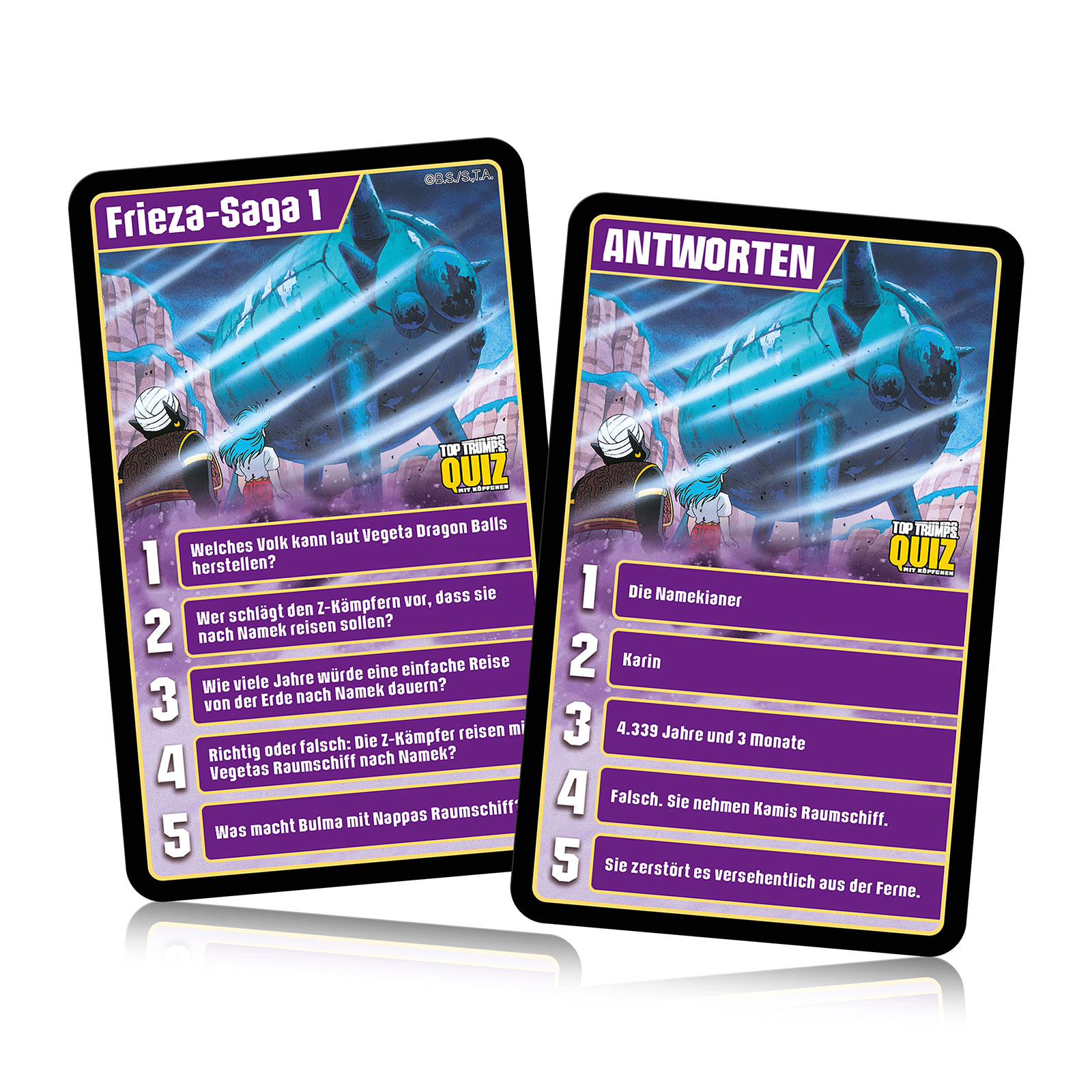 Dragon Ball Z - Top Trumps Quiz