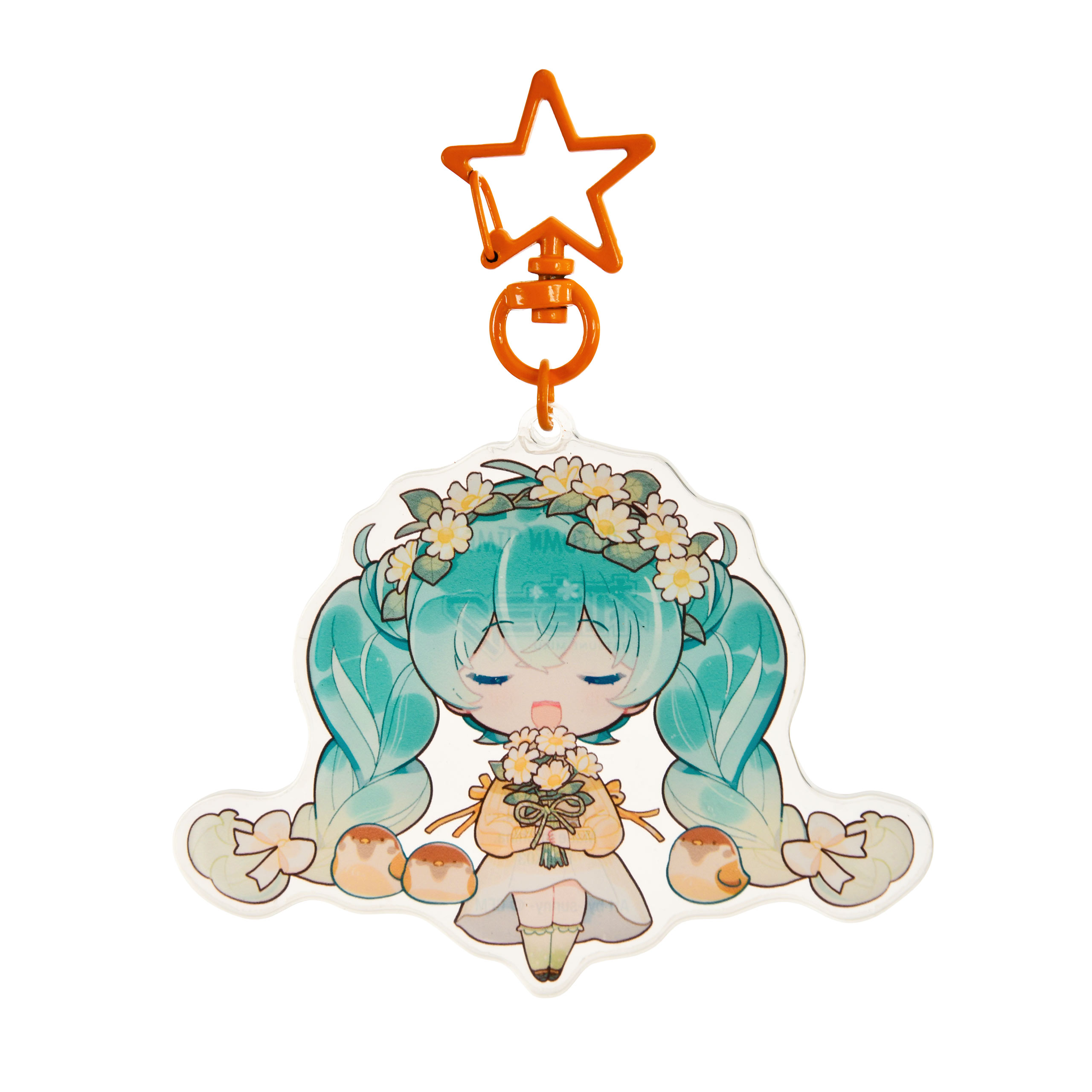 Hatsune Miku - Porte-clés en acrylique Kawaii Autumn Time