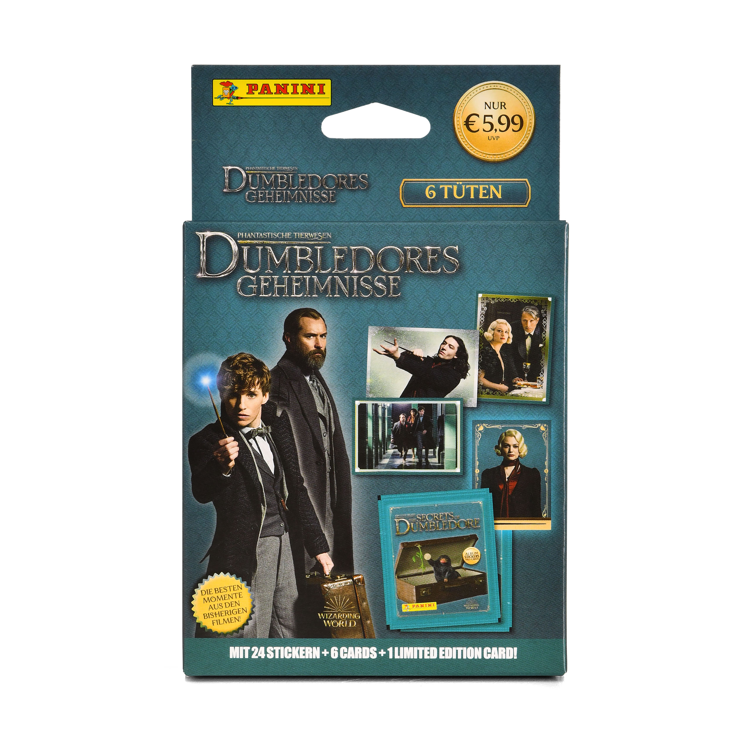 Dumbledore's Secrets Collectible Cards Eco Blister - Fantastic Beasts