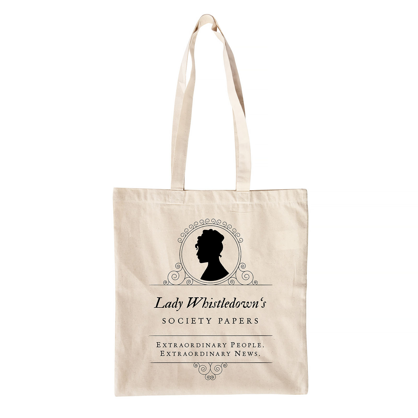 Sac en jute Society Papers pour les fans de Bridgerton