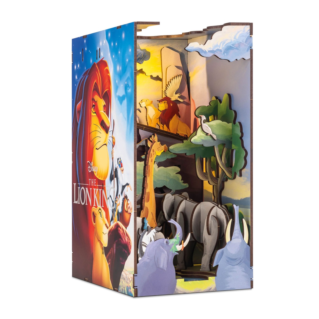 Disney Tiny Adventures Book Nook Mini Diorama The Lion King 23 cm