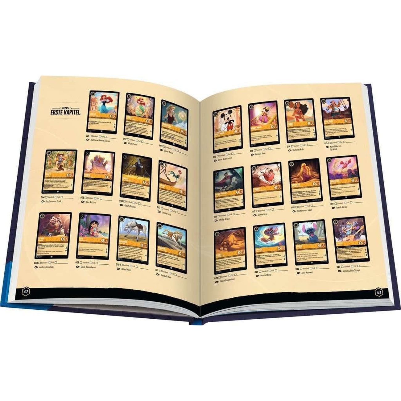 Disney Lorcana TCG Buch Der offizielle Collector's Guide: Sets 1-4 *Deutsche Version*
