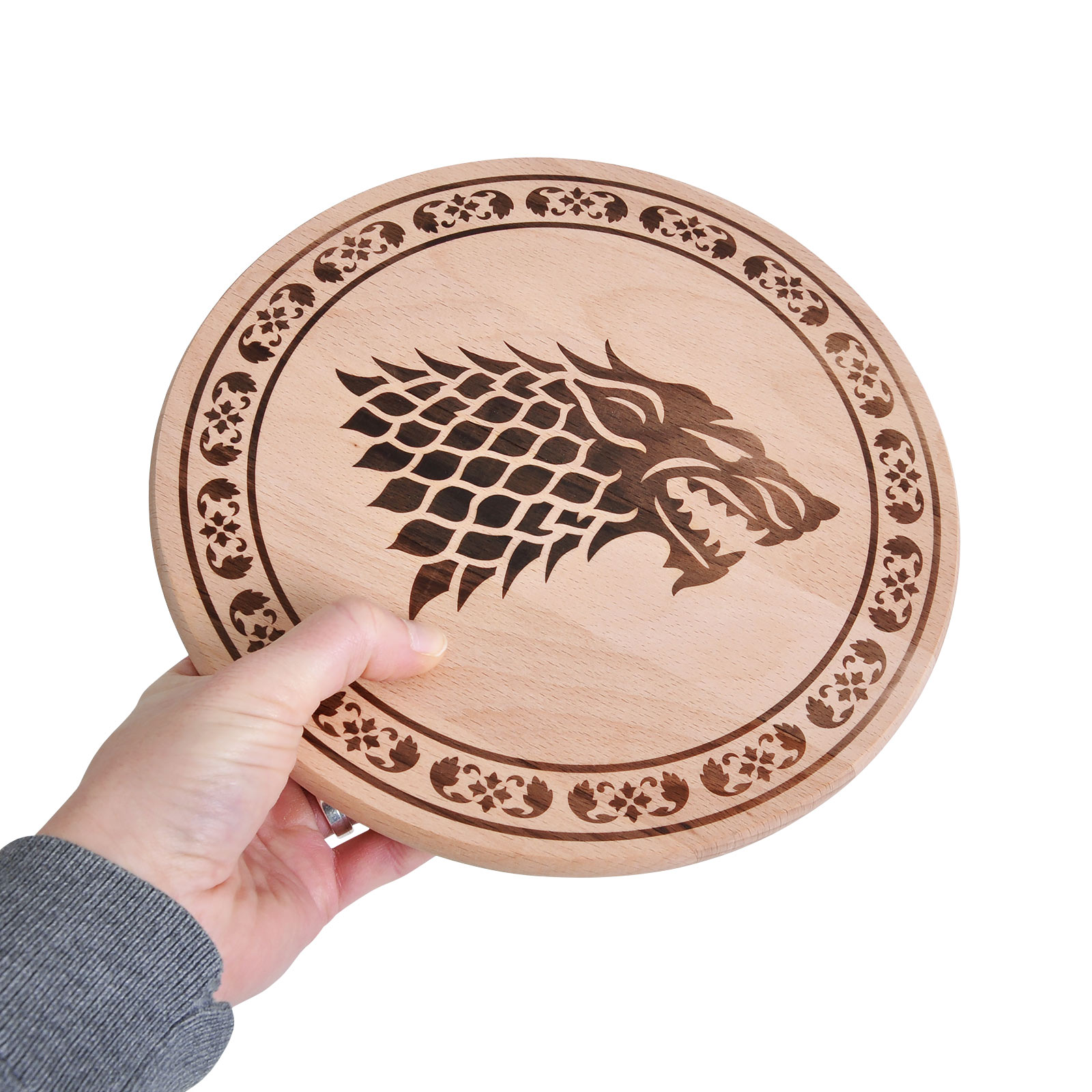 Game of Thrones - House Stark Cutting Board Beech