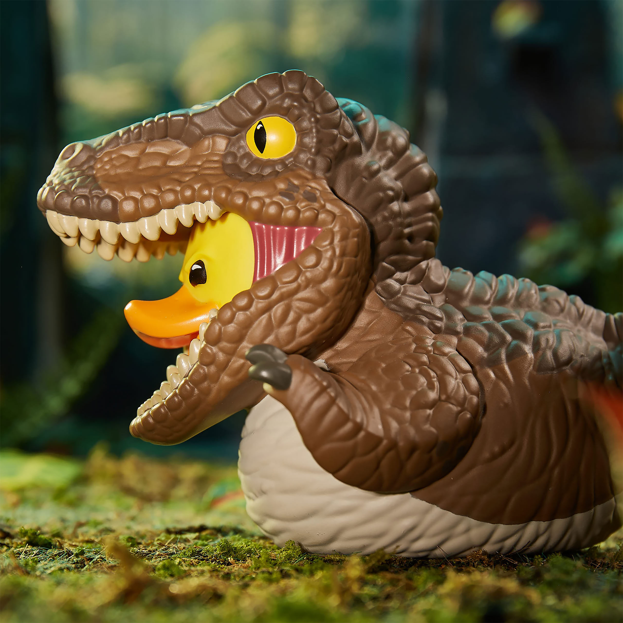 Jurassic Park - Velociraptor TUBBZ Deko Ente