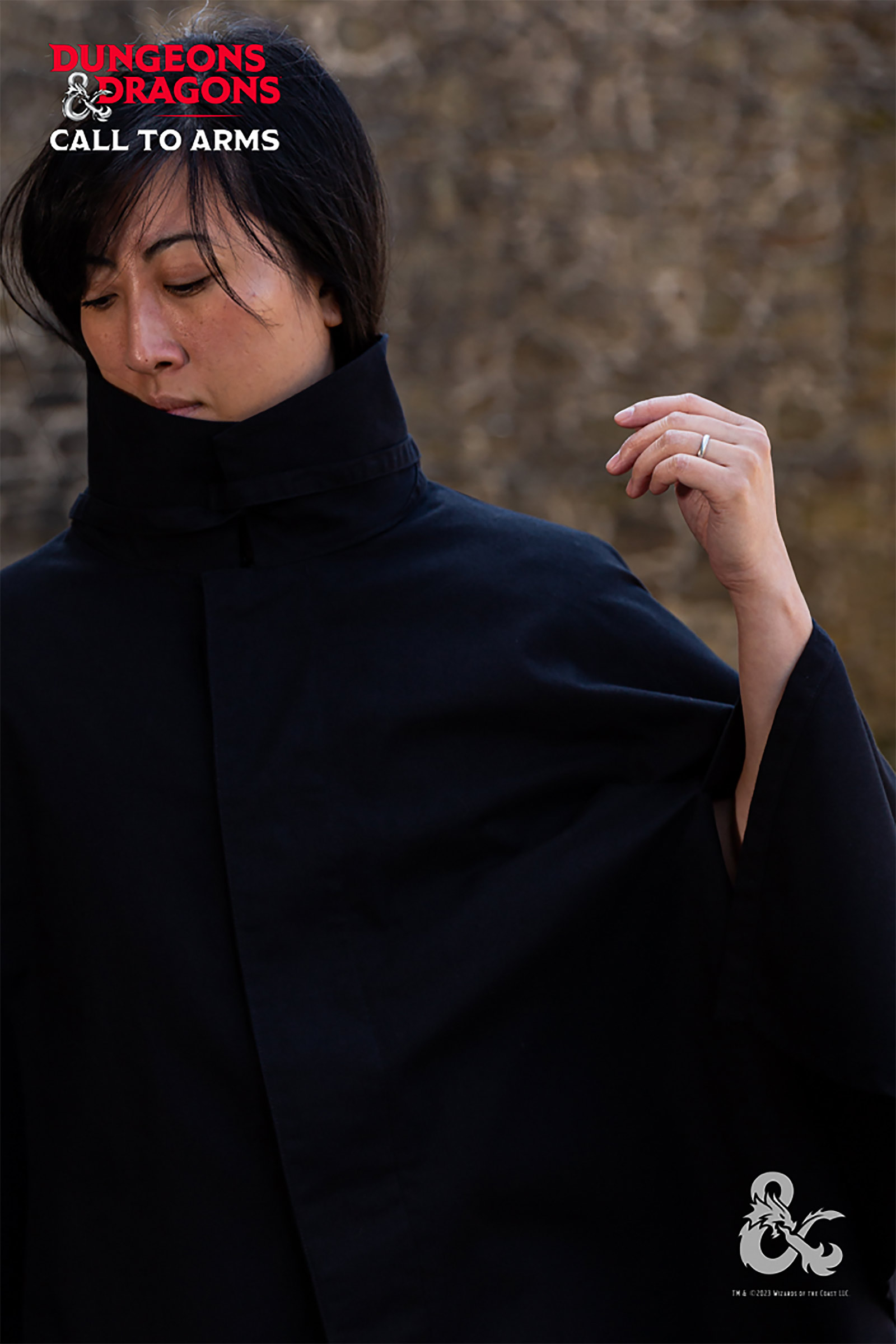 Dungeons & Dragons - Rogue Cloak Black