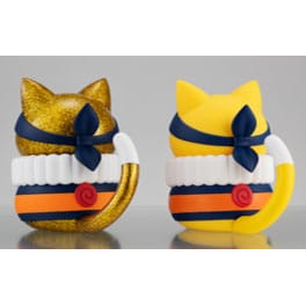 Naruto Shippuden Mega Cat Project Nyanto! Figura coleccionable Giant Nyaruto Series Naruto Uzumaki Gold Ver. 10 cm