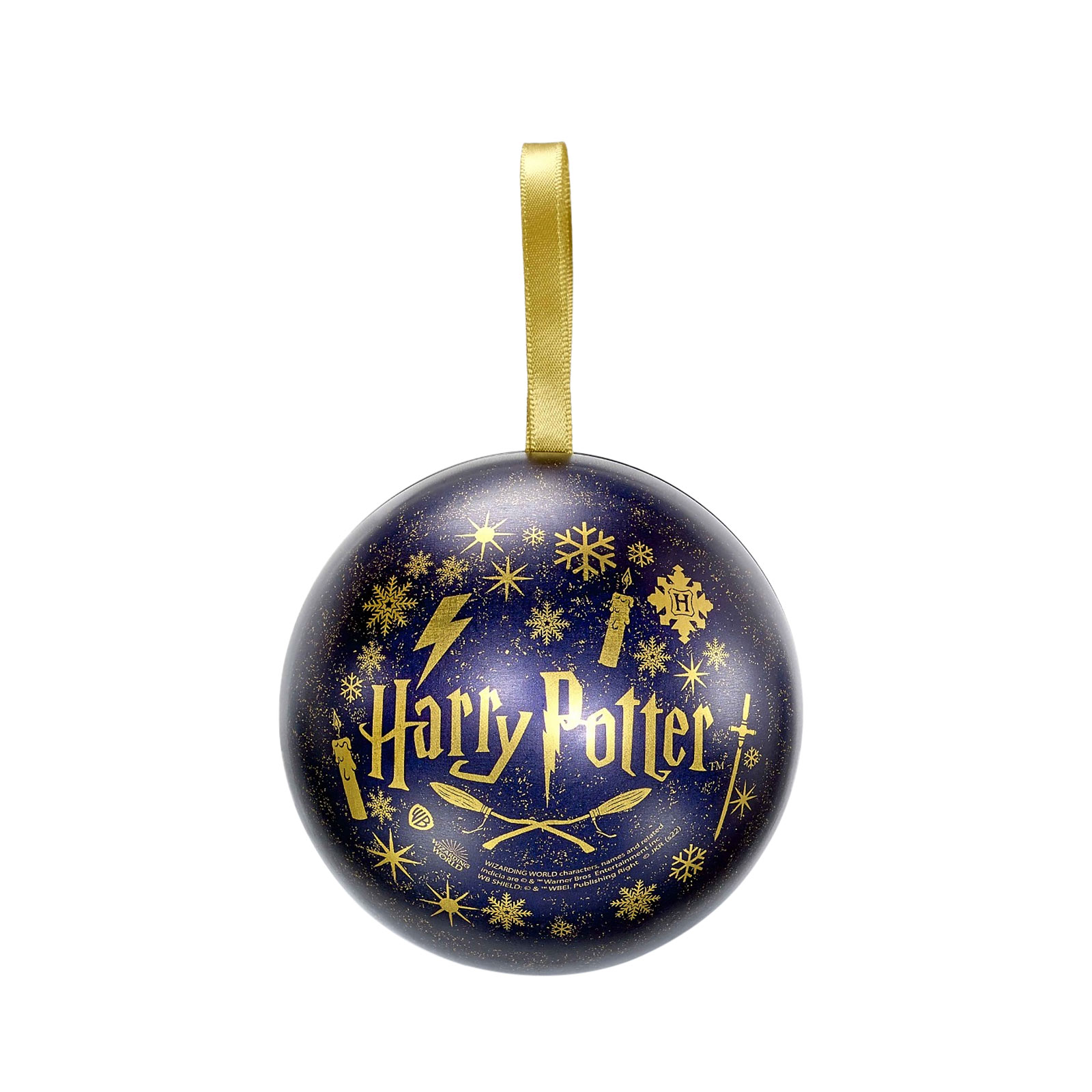 Harry Potter - Kerstbal met Ravenclaw Wapenschild Ketting