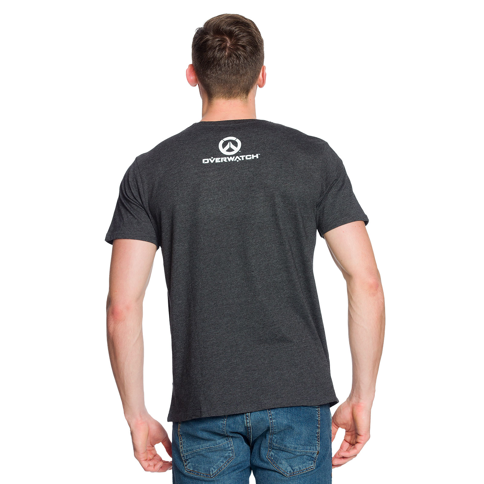 Overwatch - T-shirt Bring Your Friends gris