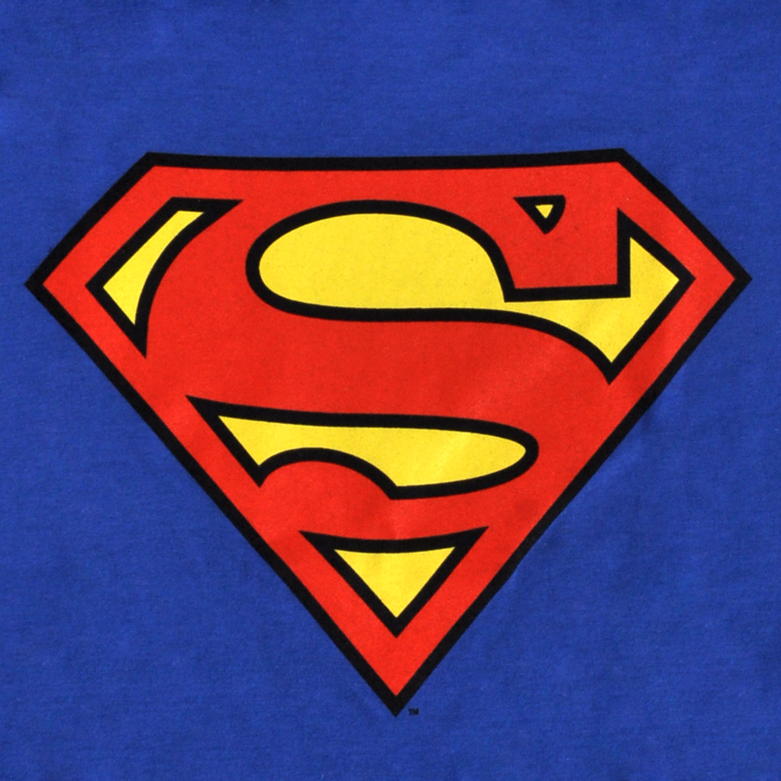 Superman Logo Kids T-Shirt Blue