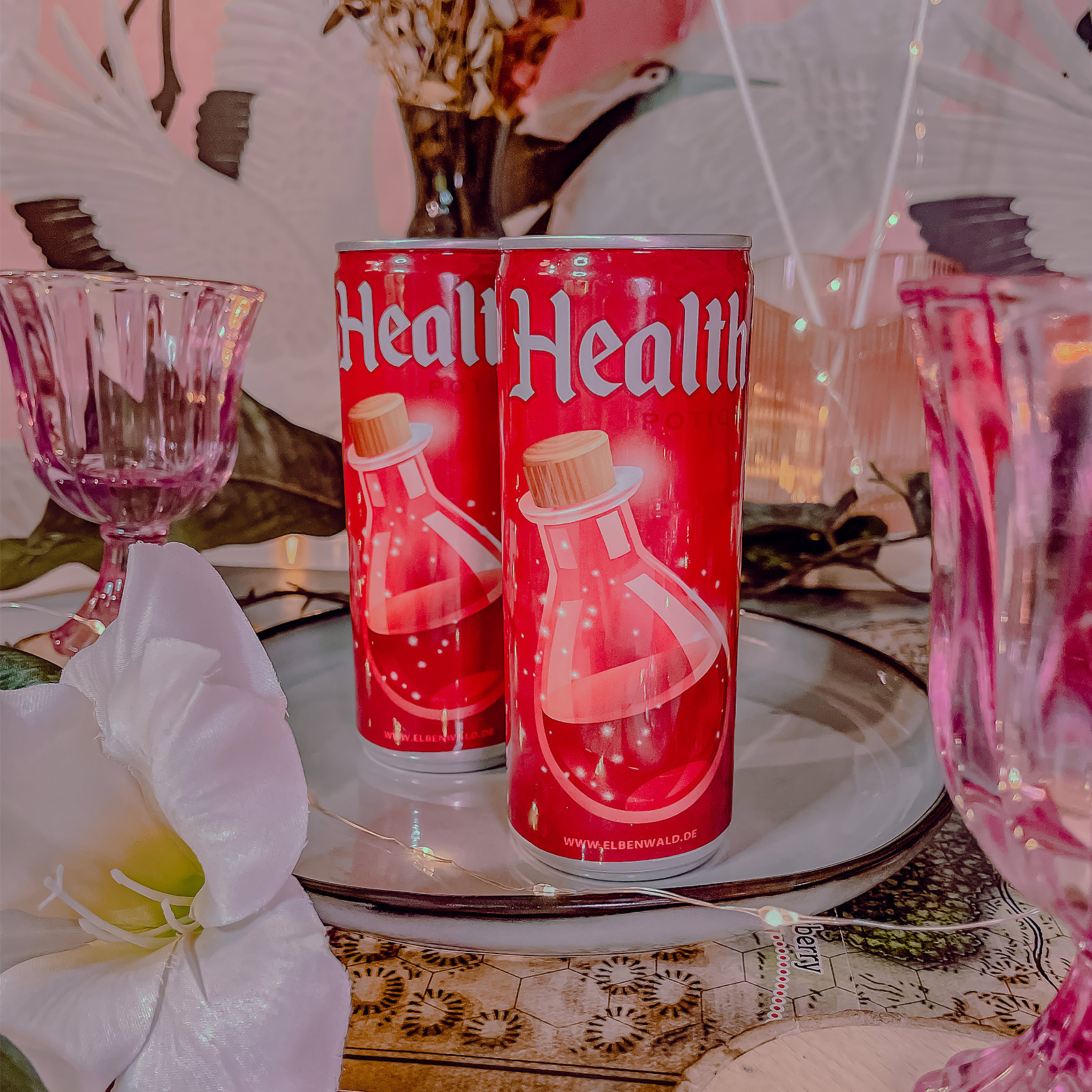 Health Potion ISO Drink für Gaming Fans