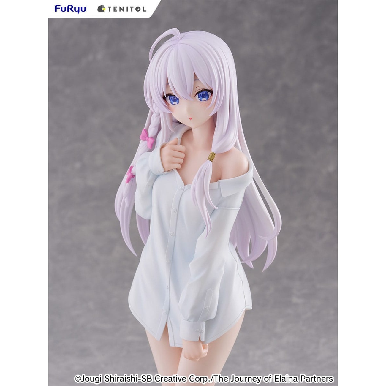 Wandering Witch: The Journey of Elaina Statua in PVC Tenitol Tall Elaina Shirt Ver. 30 cm