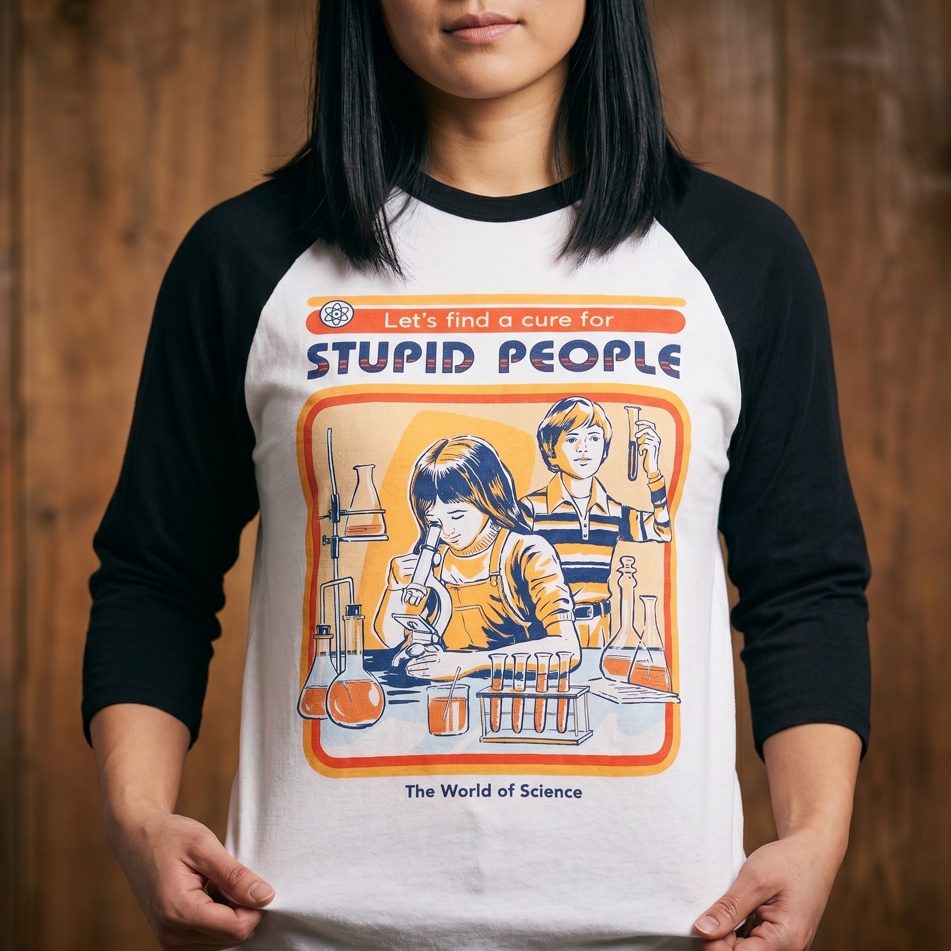 Steven Rhodes - Let's Find A Cure For Stupid People Longsleeve