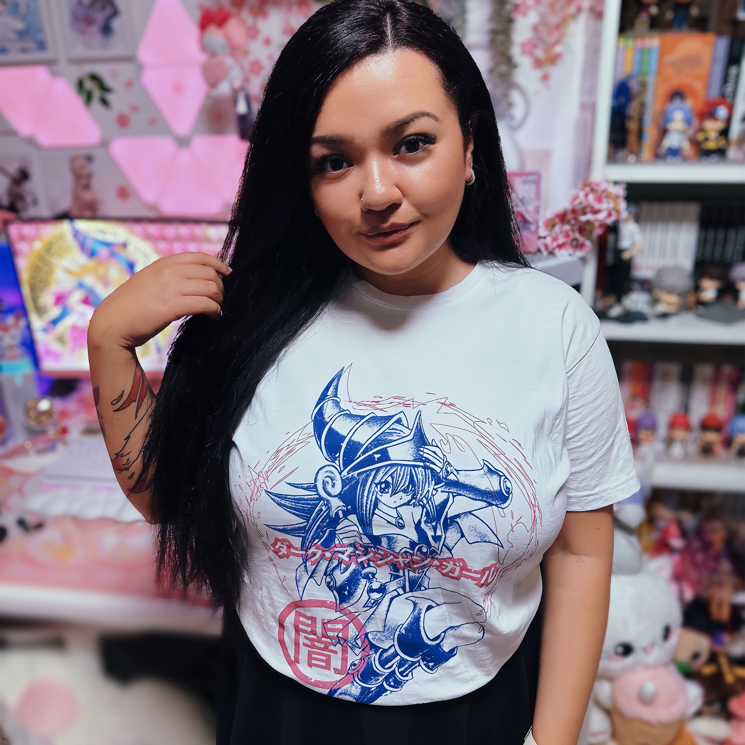 Yu-Gi-Oh! - T-shirt Dark Burning bianca