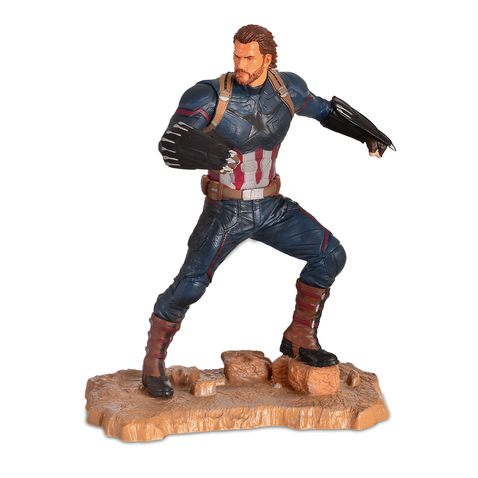 Avengers - Captain America Gallery Diorama Figur 25 cm