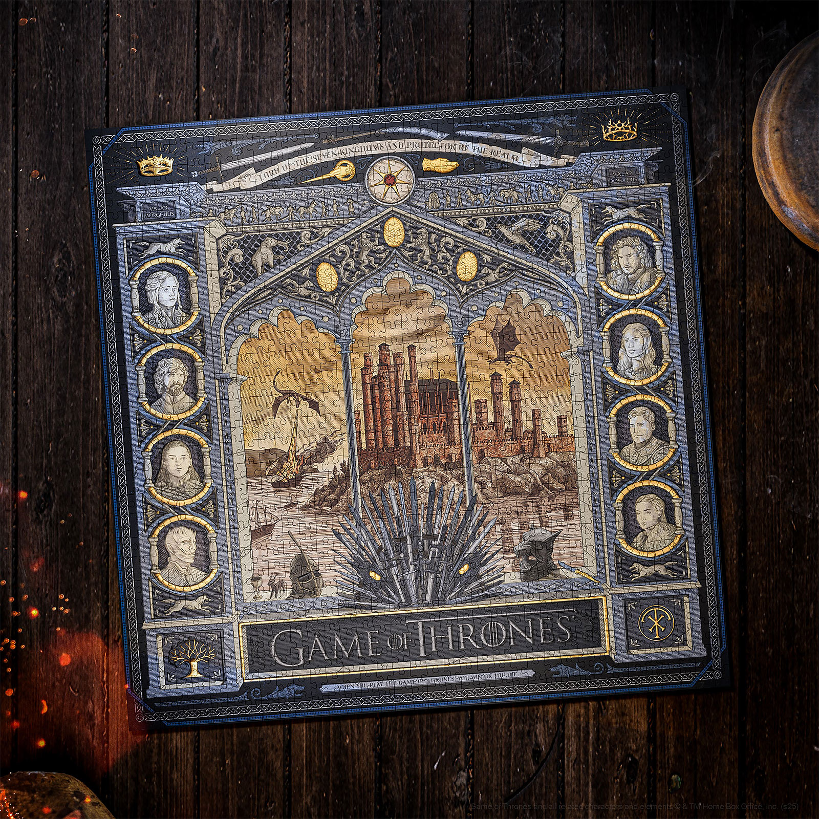 Game of Thrones - Puzzle multidimensionnel Les Sept Royaumes
