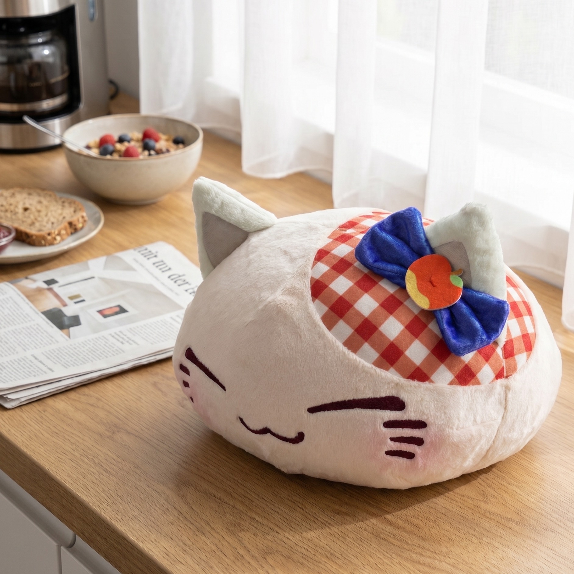 Nemuneko - Cat Fruit Plüschfigur