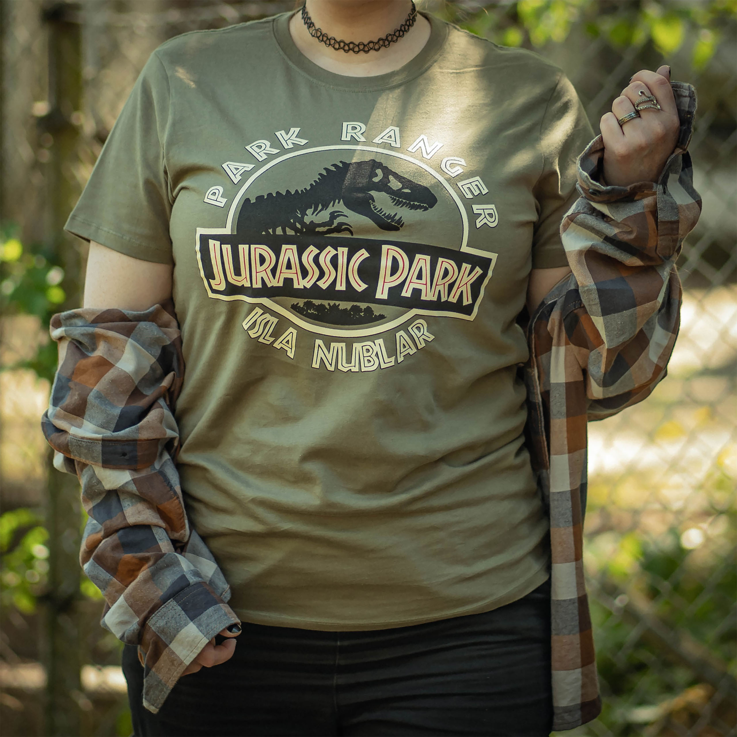 Park Ranger T-Shirt grün - Jurassic Park