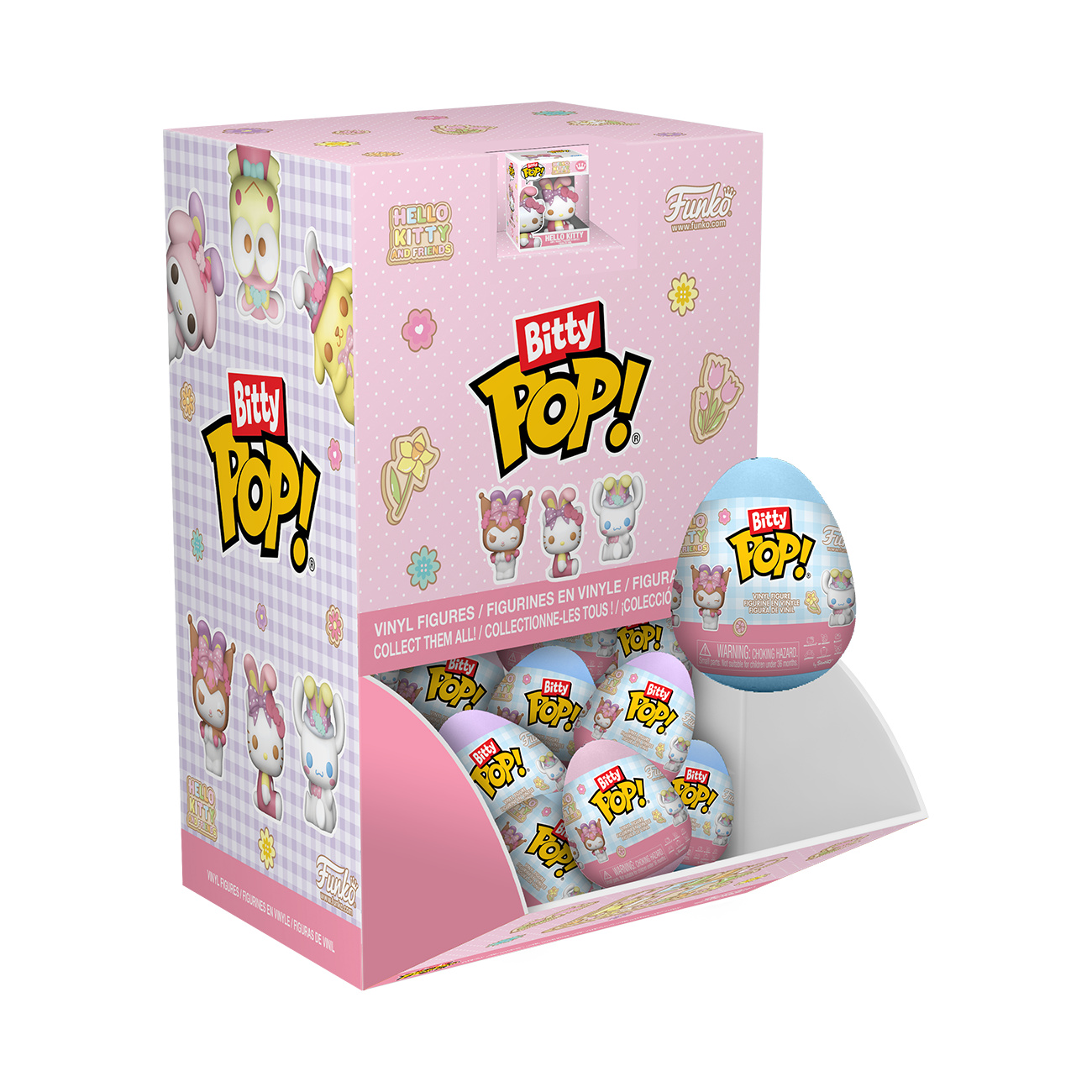 Hello Kitty i przyjaciele - Display z niespodzianką Funko Bitty Pop Eggs