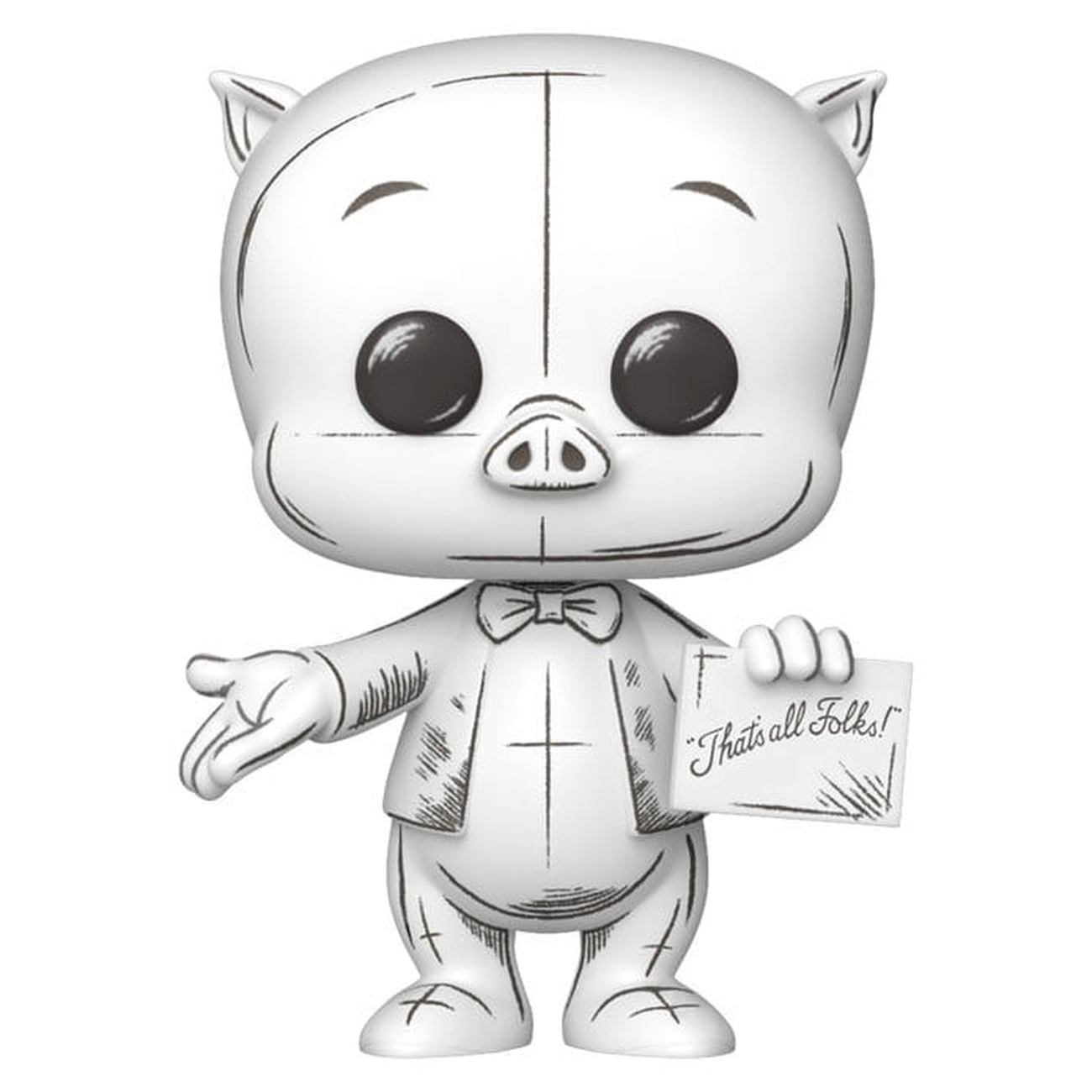 Looney Tunes POP! Animation figurine en vinyle Porky Pig ? 9 cm