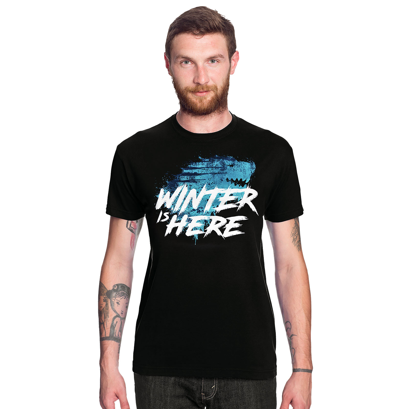Winter is Here T-Shirt schwarz