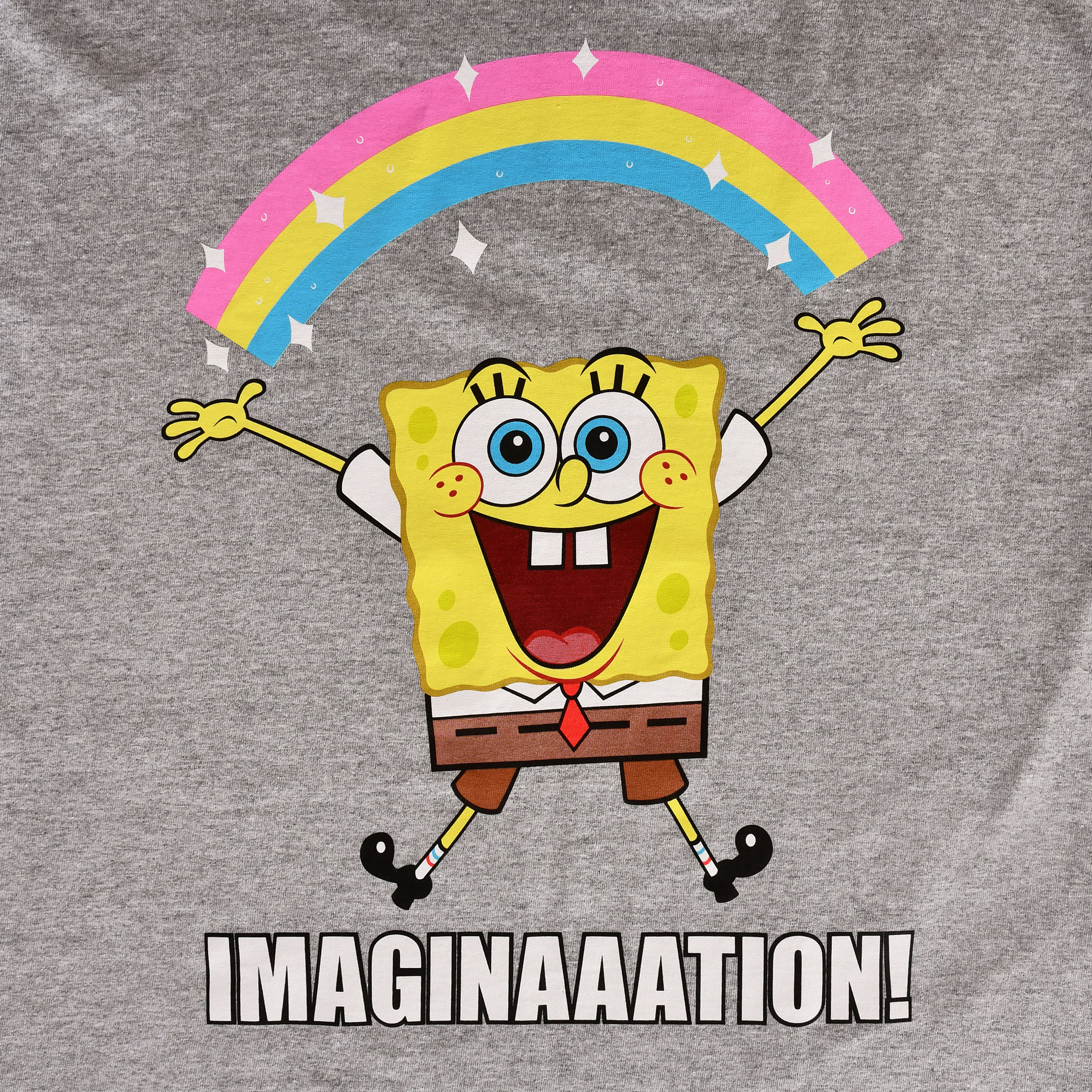 SpongeBob - Imaginaaation! T-Shirt gris